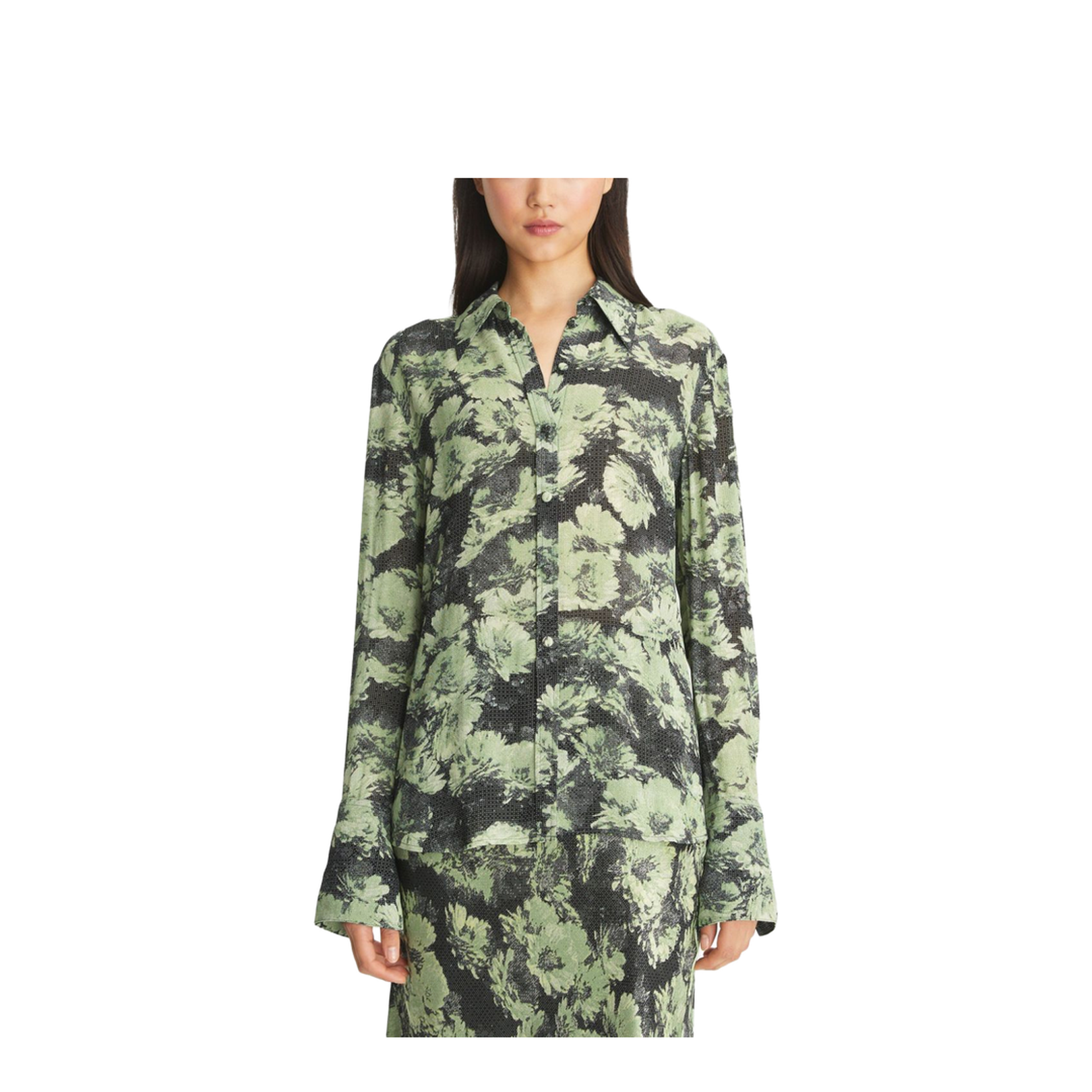 Printed Viscose Shirt - Image 2