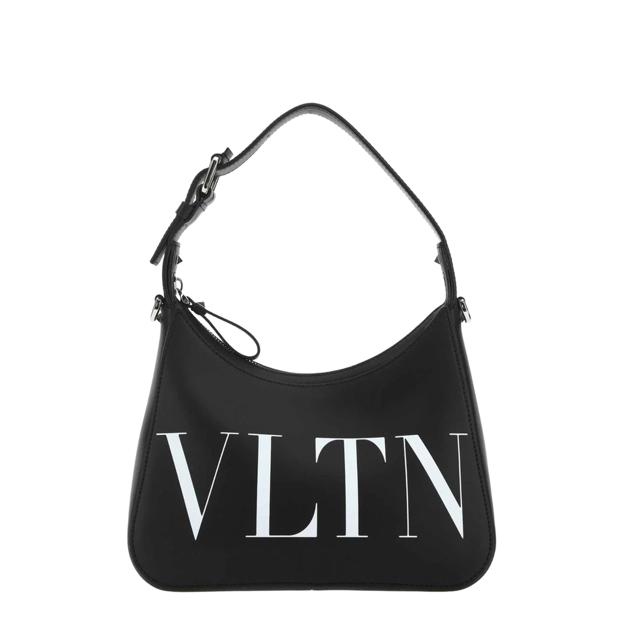 Black Leather Handbag - Image 1