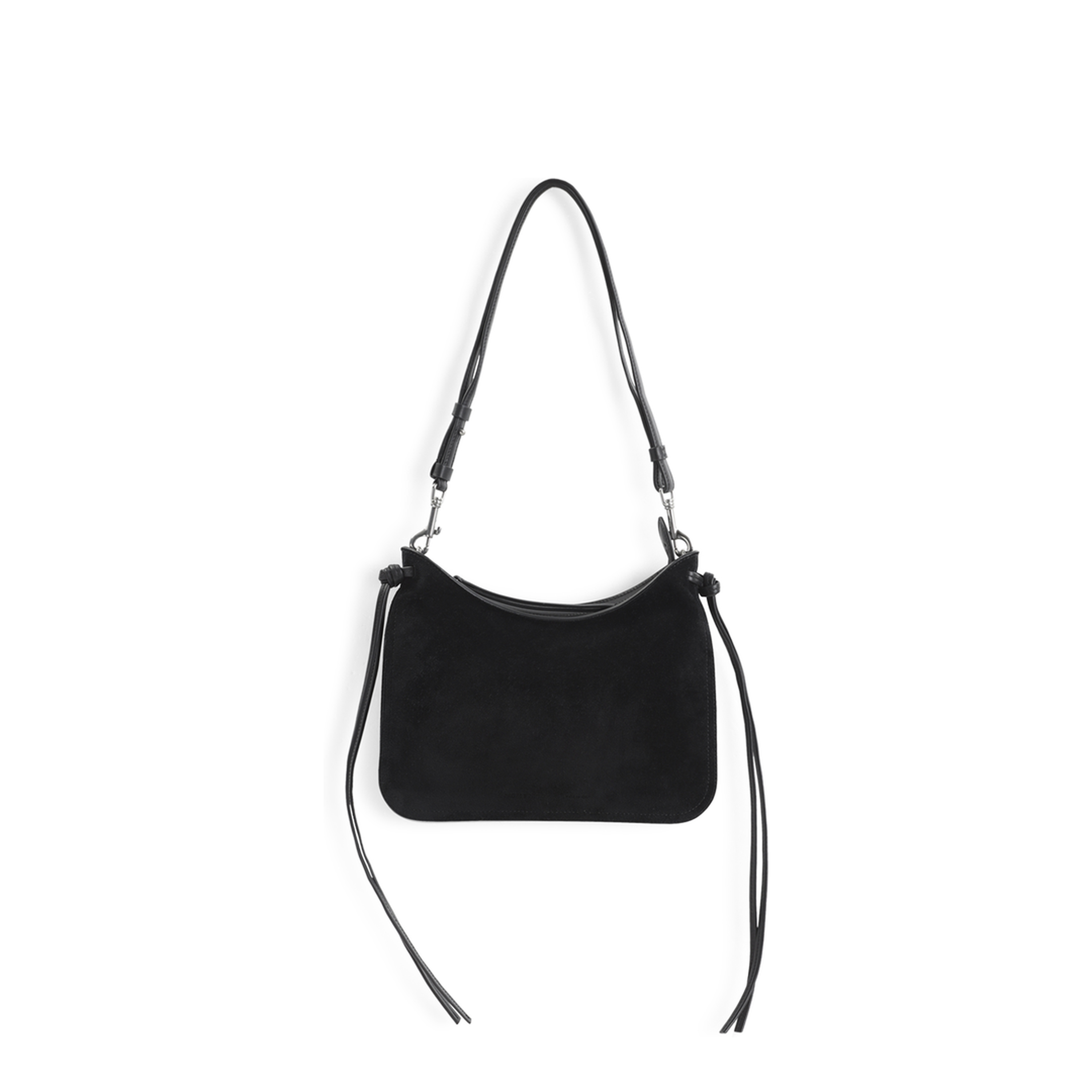 Gig Small Calf Leather Shoulder Bag - Black - Image 2