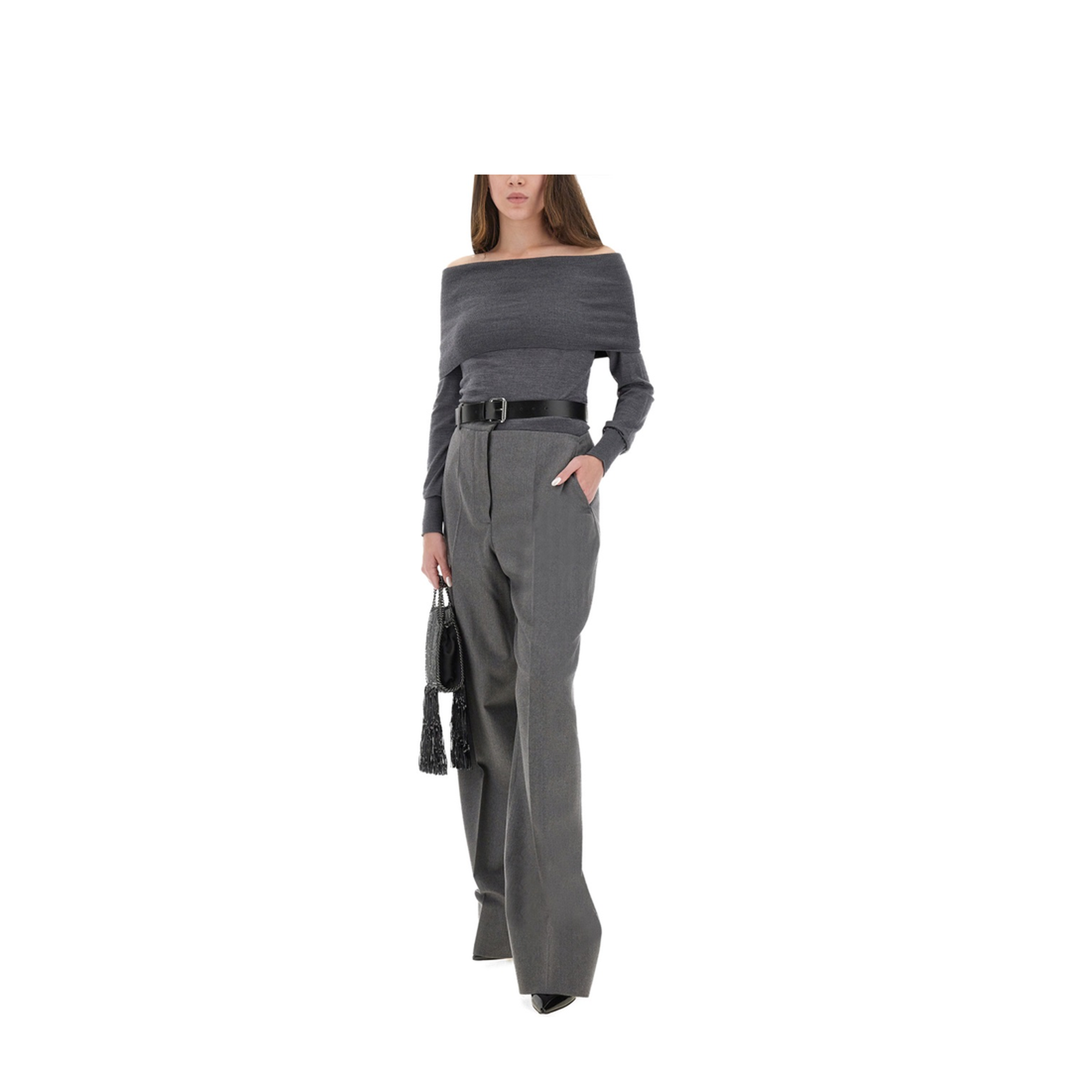 Flannel Pants with Belt - Image 2
