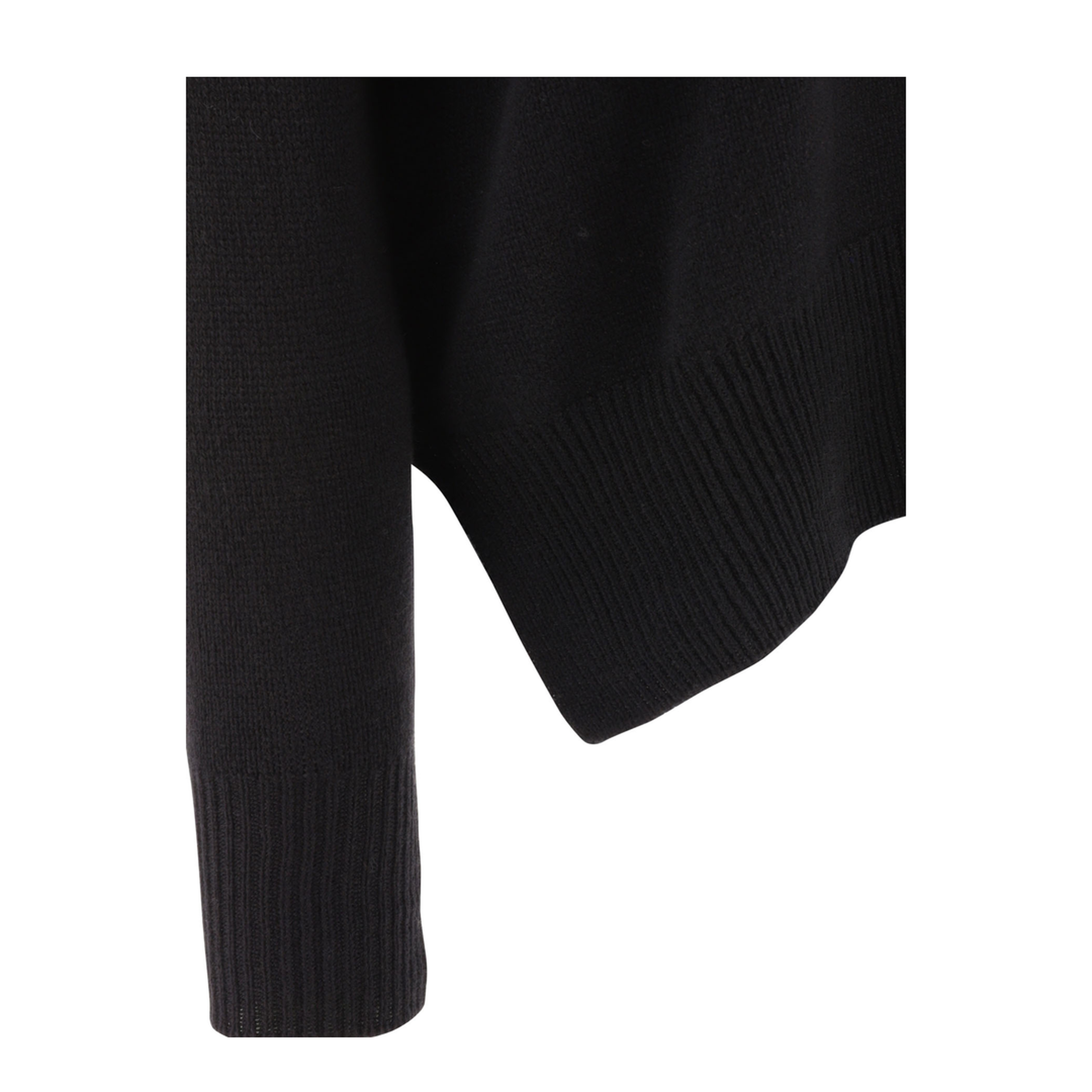Superfine Cashmere Sweater Black - Image 5