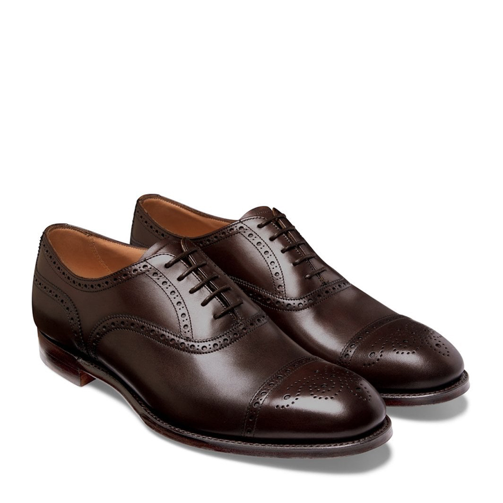 Wilfred Oxford Semi Brogue Calf Leather Shoes - Image 2
