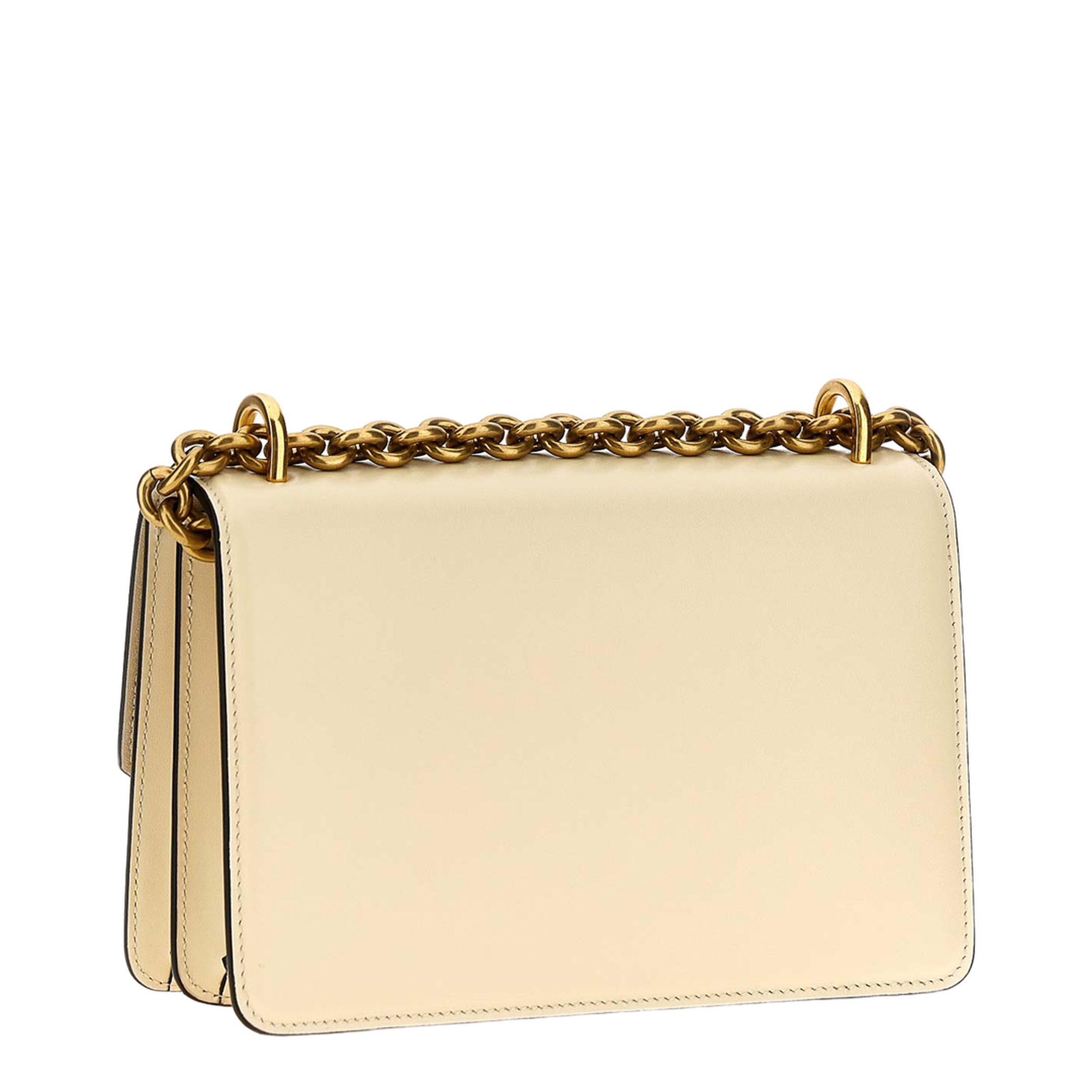 Vain Calfskin Shoulder Bag - White - Image 2