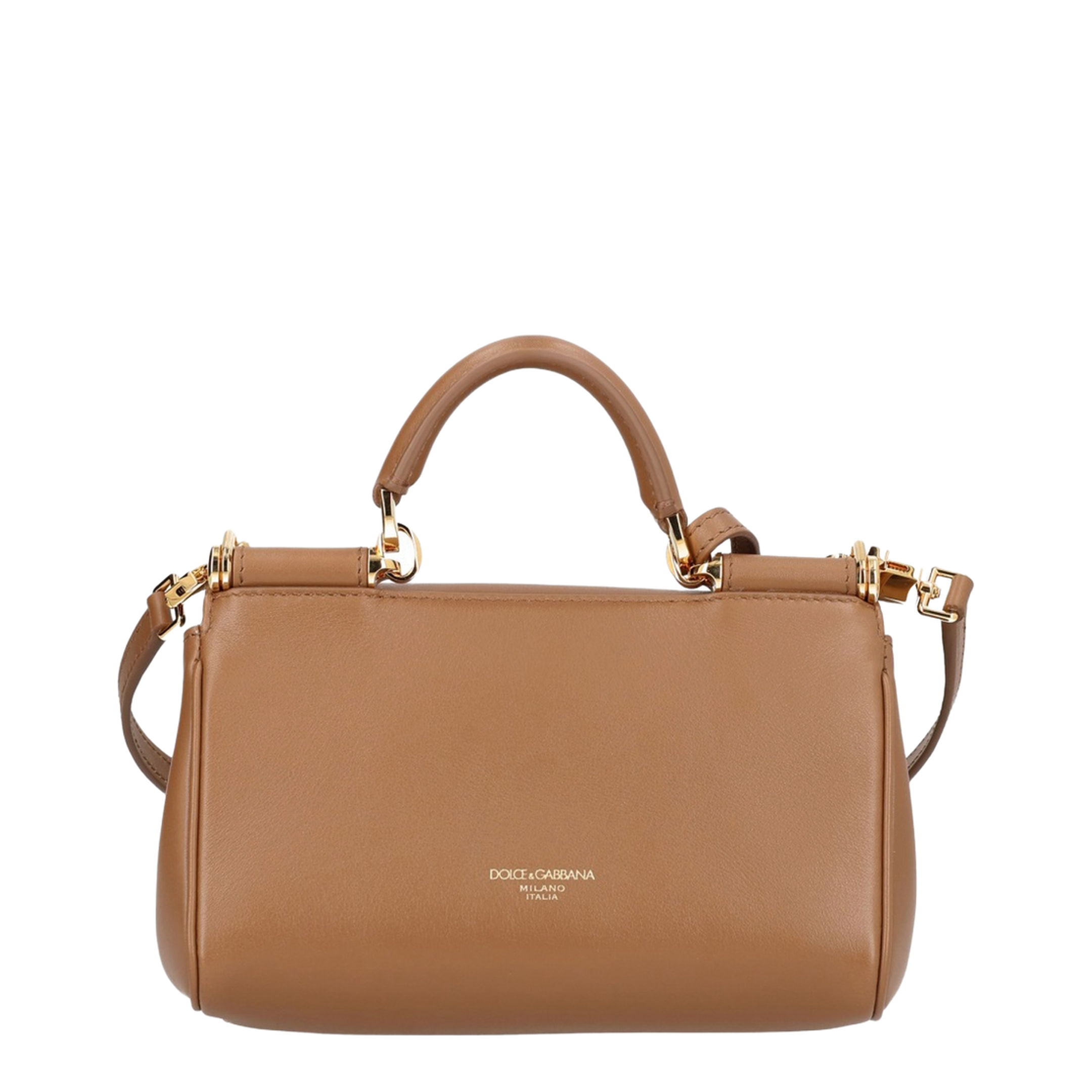 My Sicily Mini Plongé Calfskin Handbag - Brown - Image 2