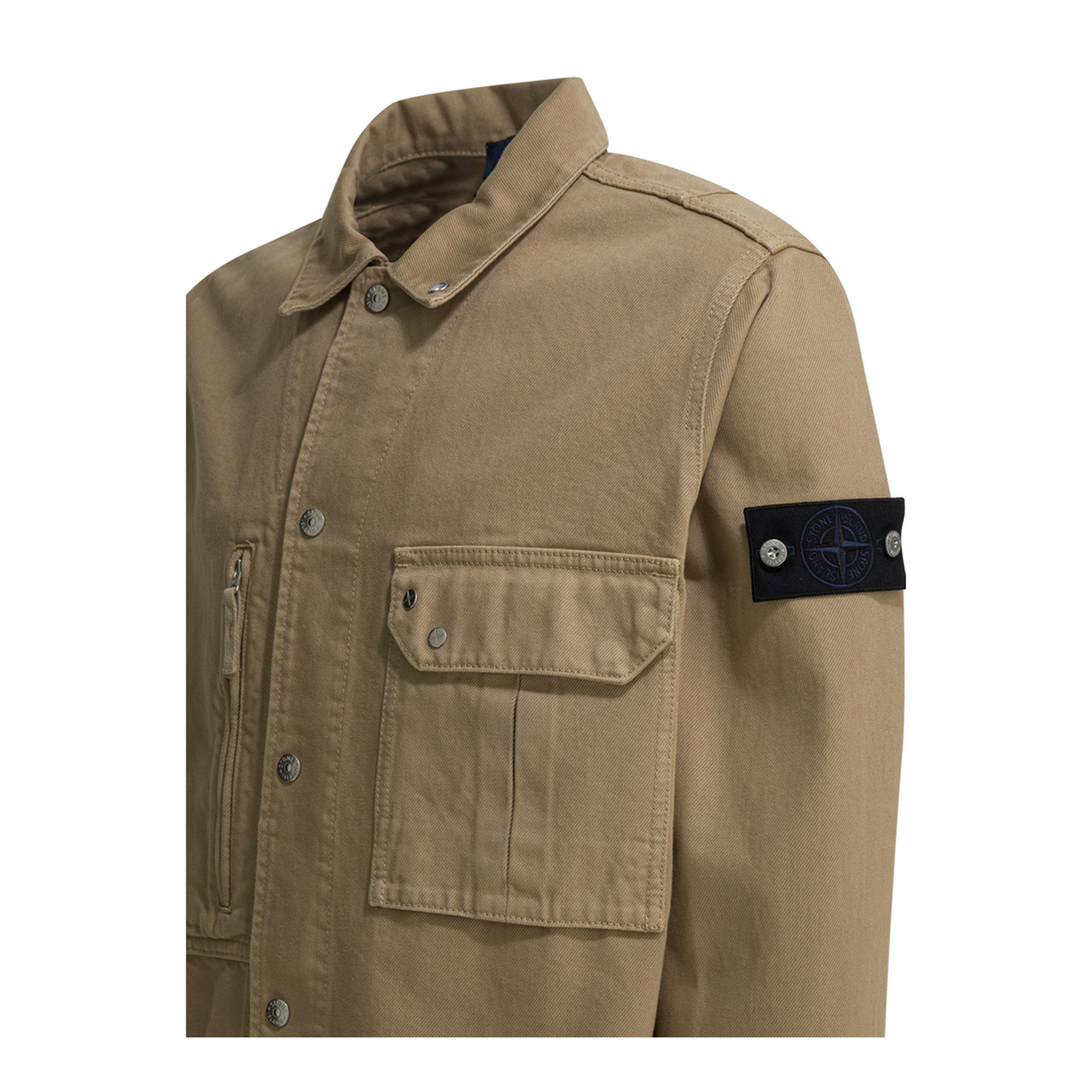 Denim Overshirt Jacket - Image 3