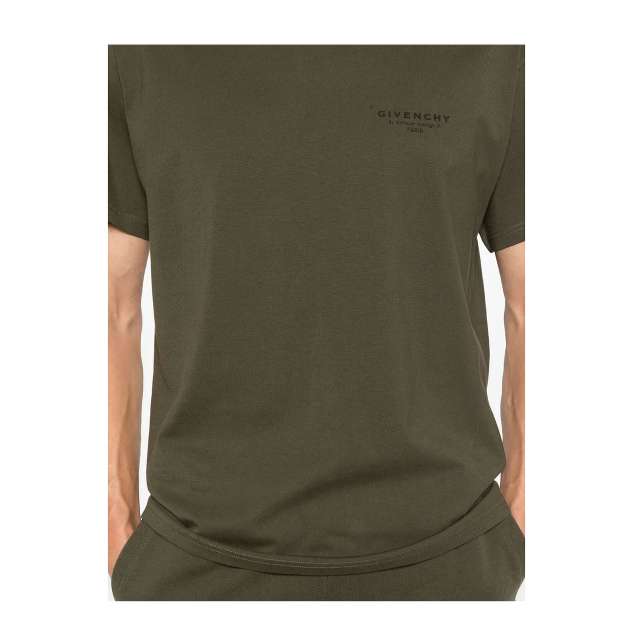 Cotton T-Shirt With Stamp Print - Image 3