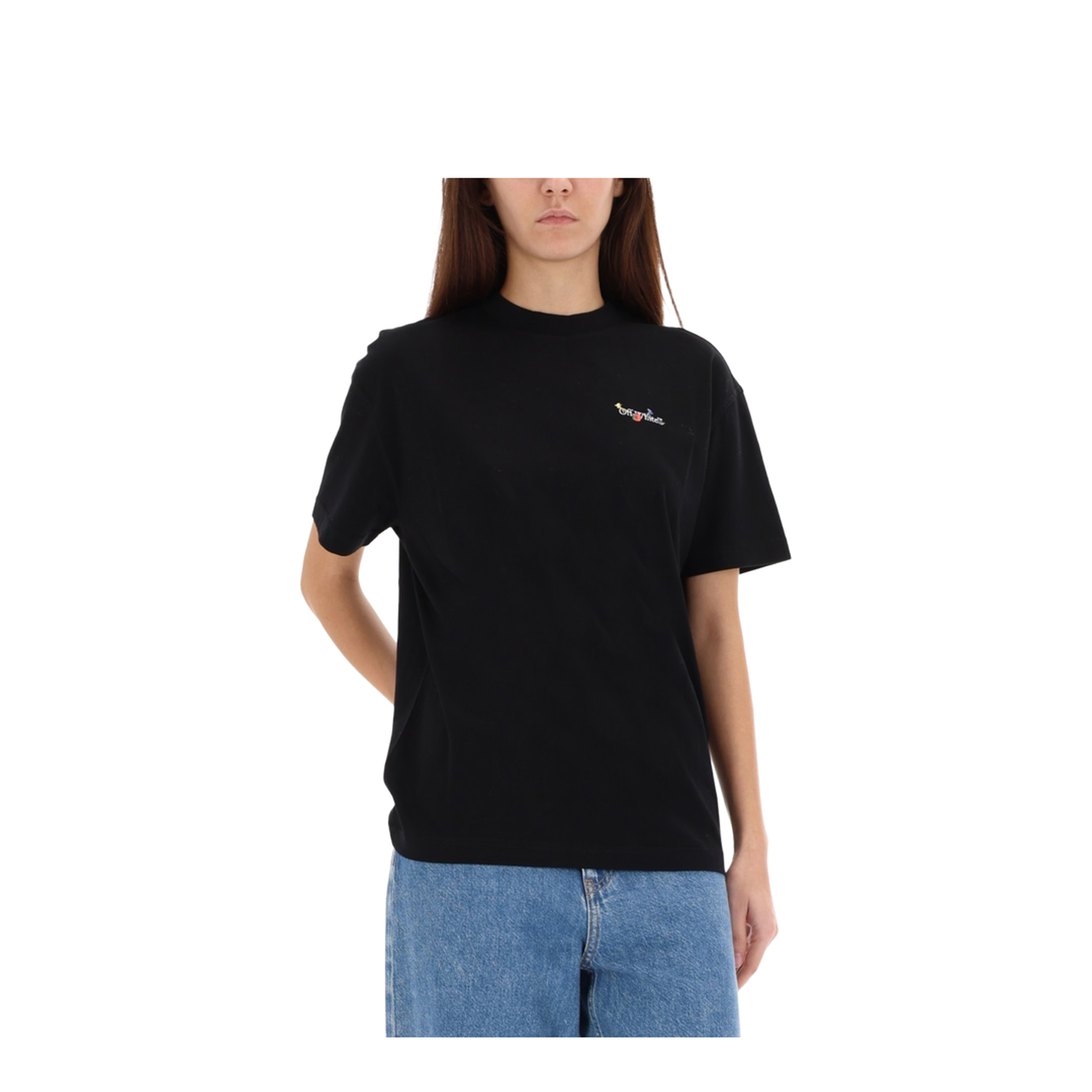Arrow Glass Flower Regular Logo T-Shirt - Image 4