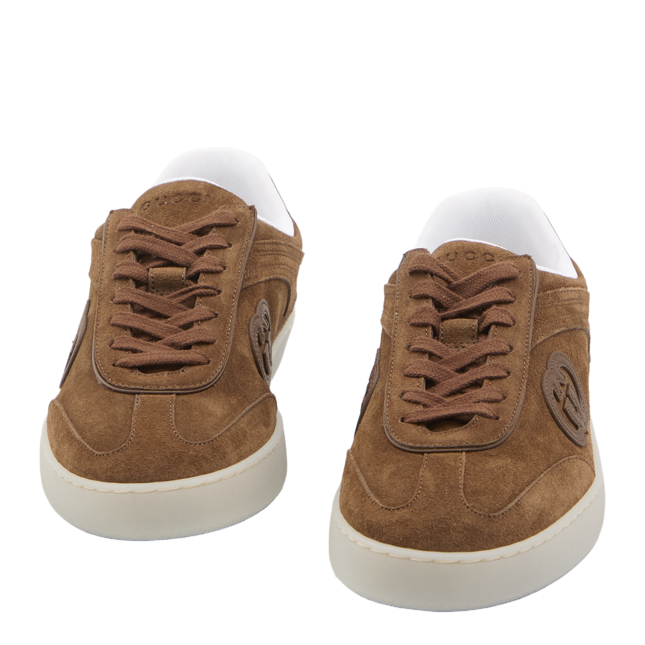 G75 Trainers in Light Brown Suede - Image 5