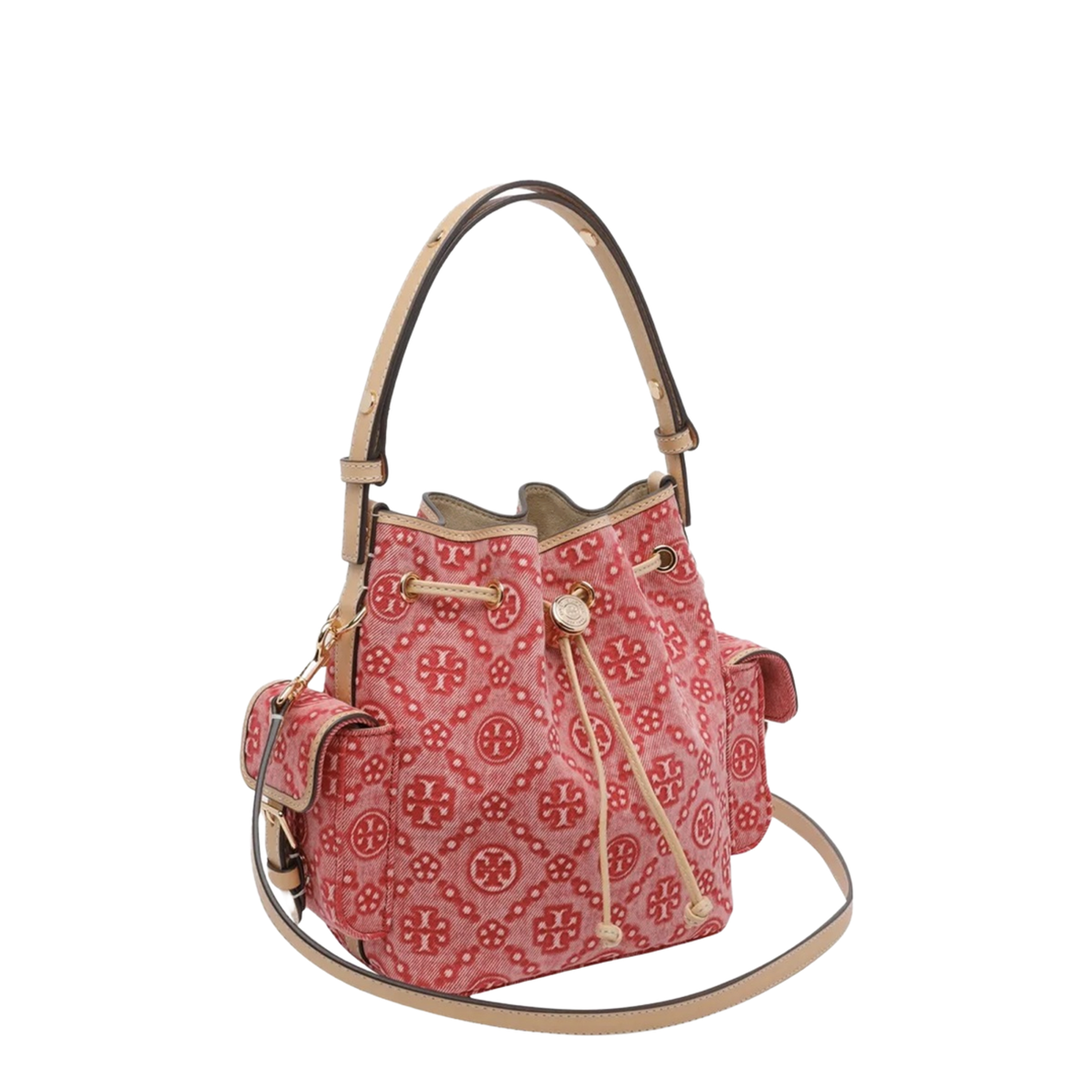 Denim T Monogram Bucket Bag - Image 2