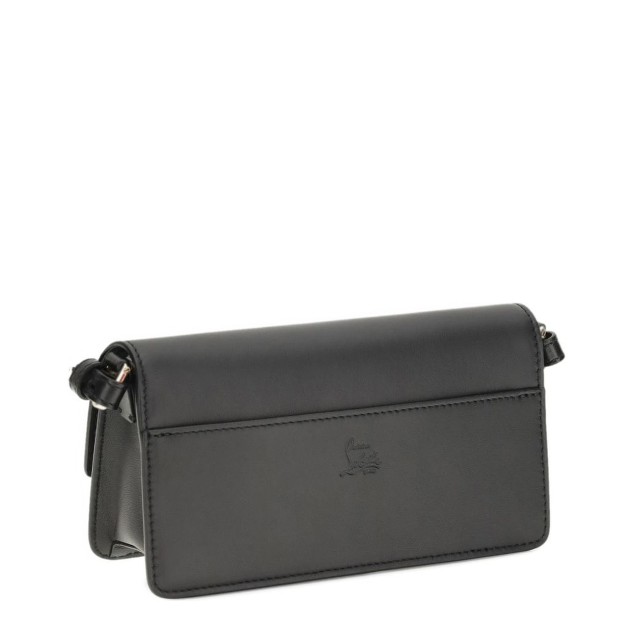 Bettina Mini Lamb Nappa Crossbody Bag - Noir - Image 6