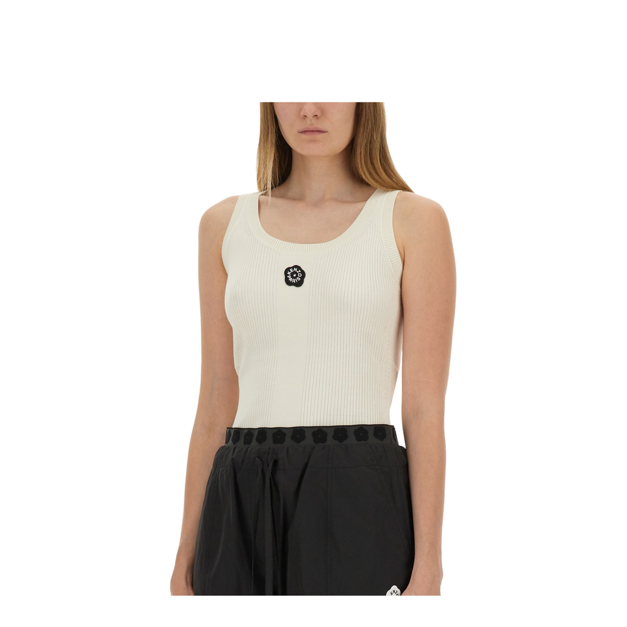 Tank Top with Embroidery Boke Flower 2.0 - Image 4