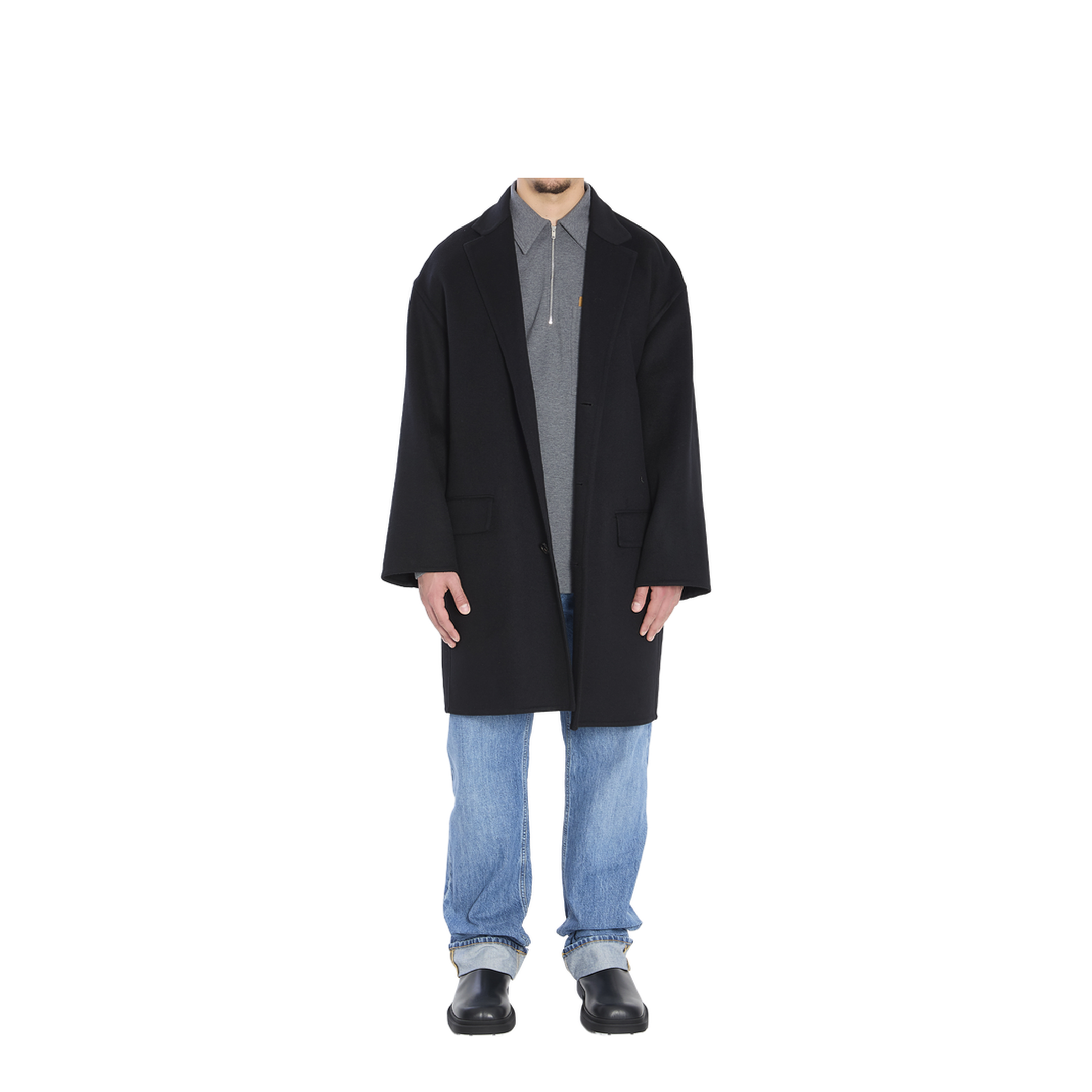 Midi Wool Coat - Image 5