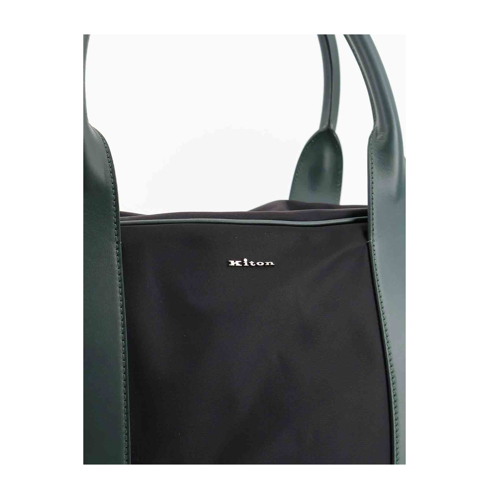 Nylon Travel Bag in Black - Image 5