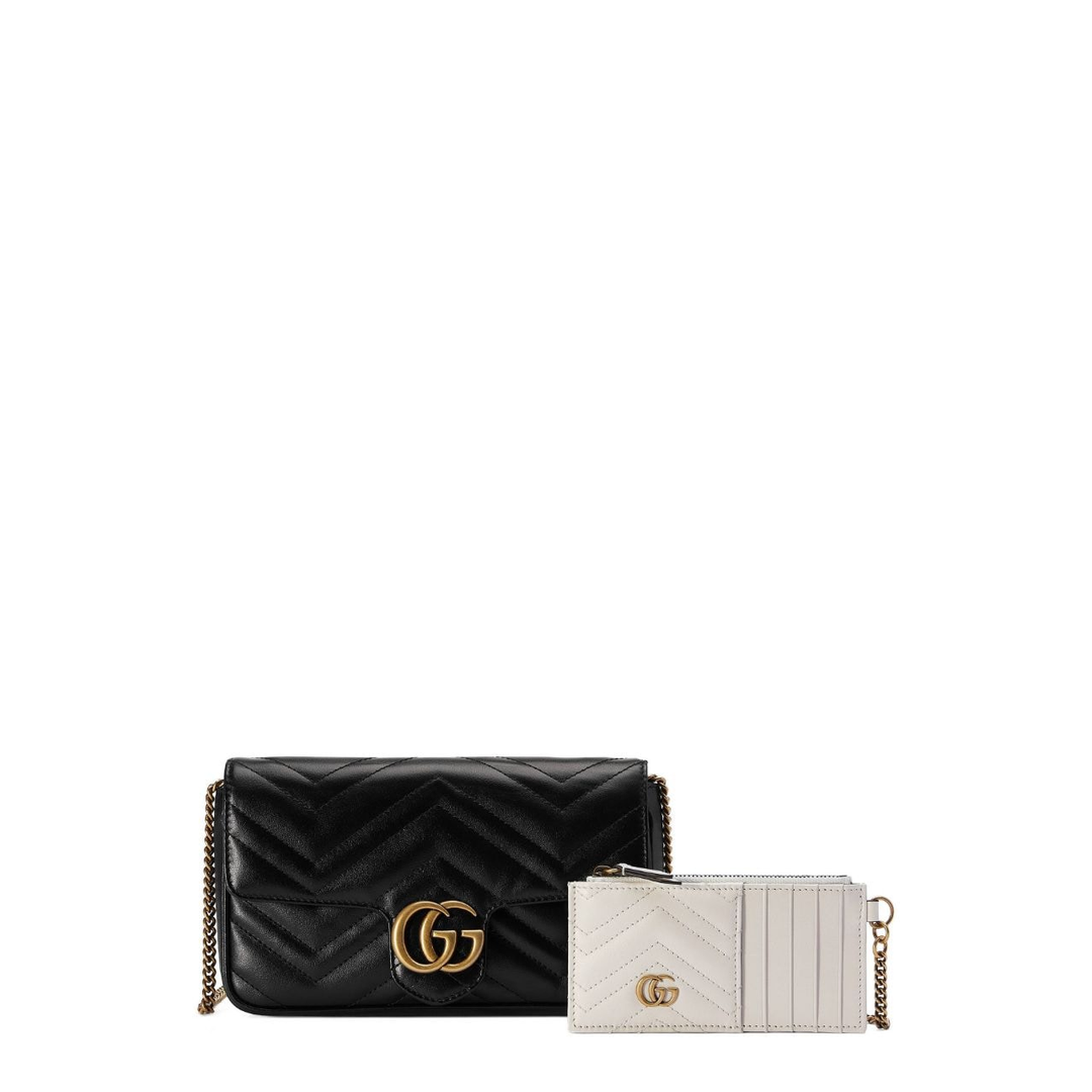 GG Marmont Leather Continental Wallet - Black - Image 5
