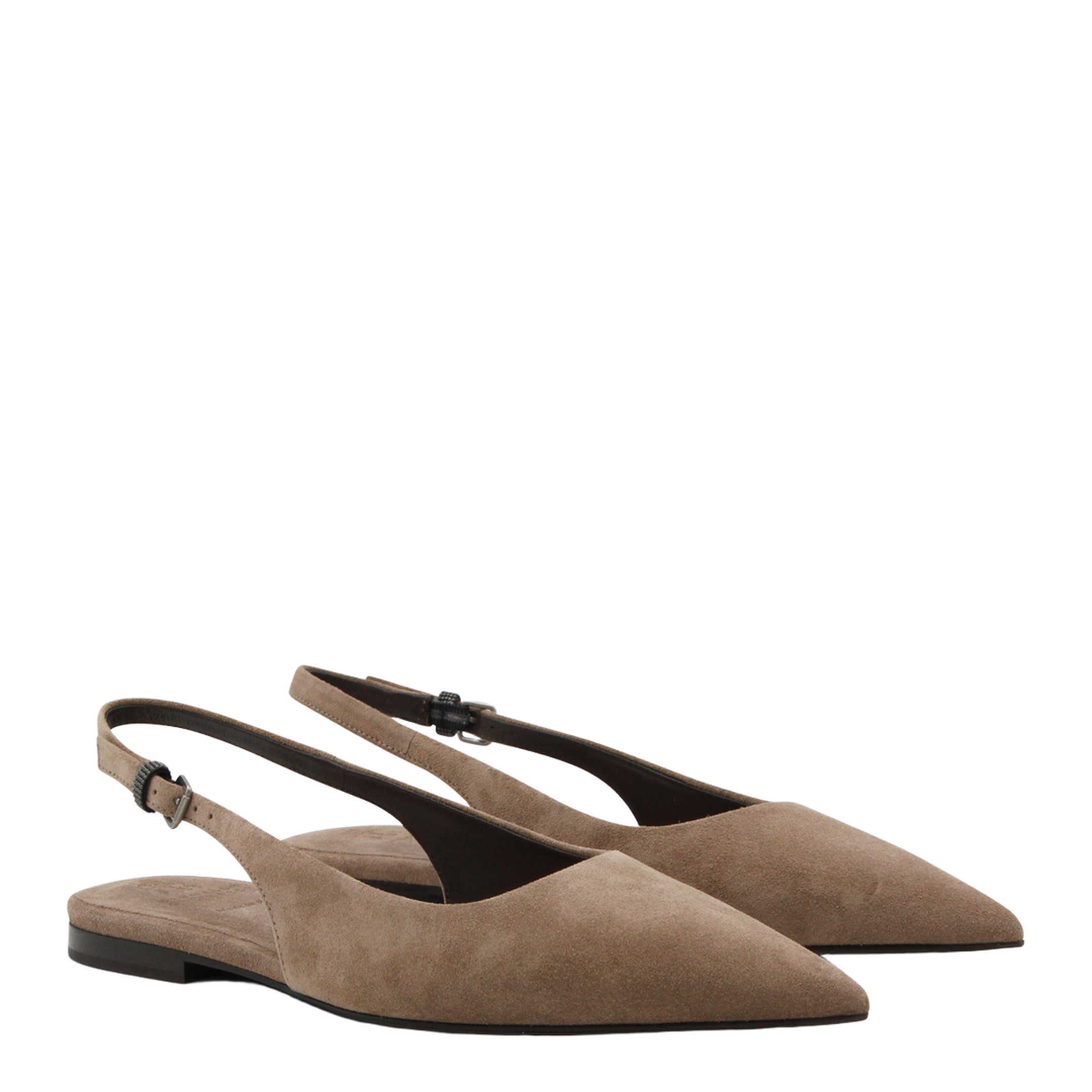 Flat Shoes Beige - Image 4
