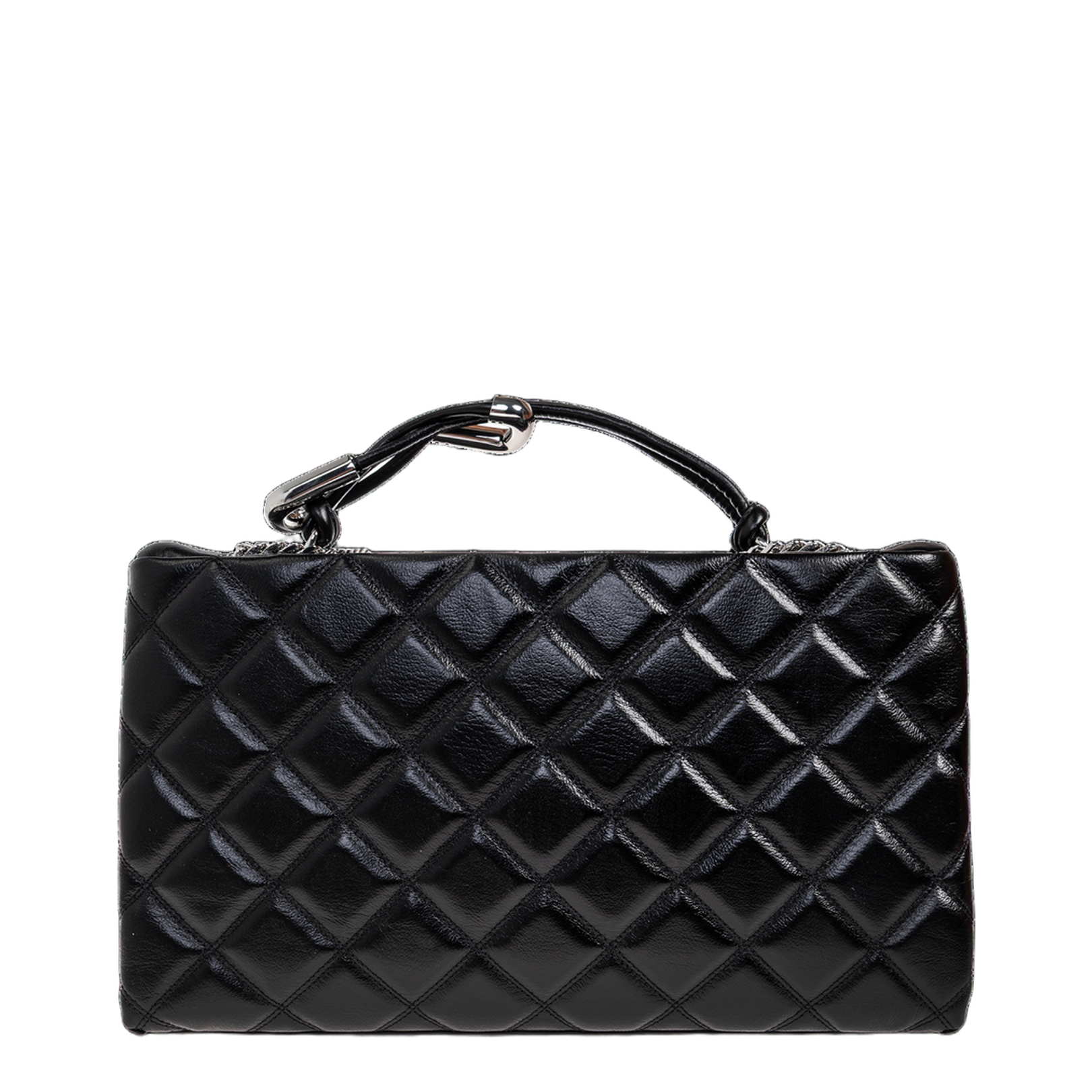 Quilted XL Dual Convertible Shoulder Bag - Image 3