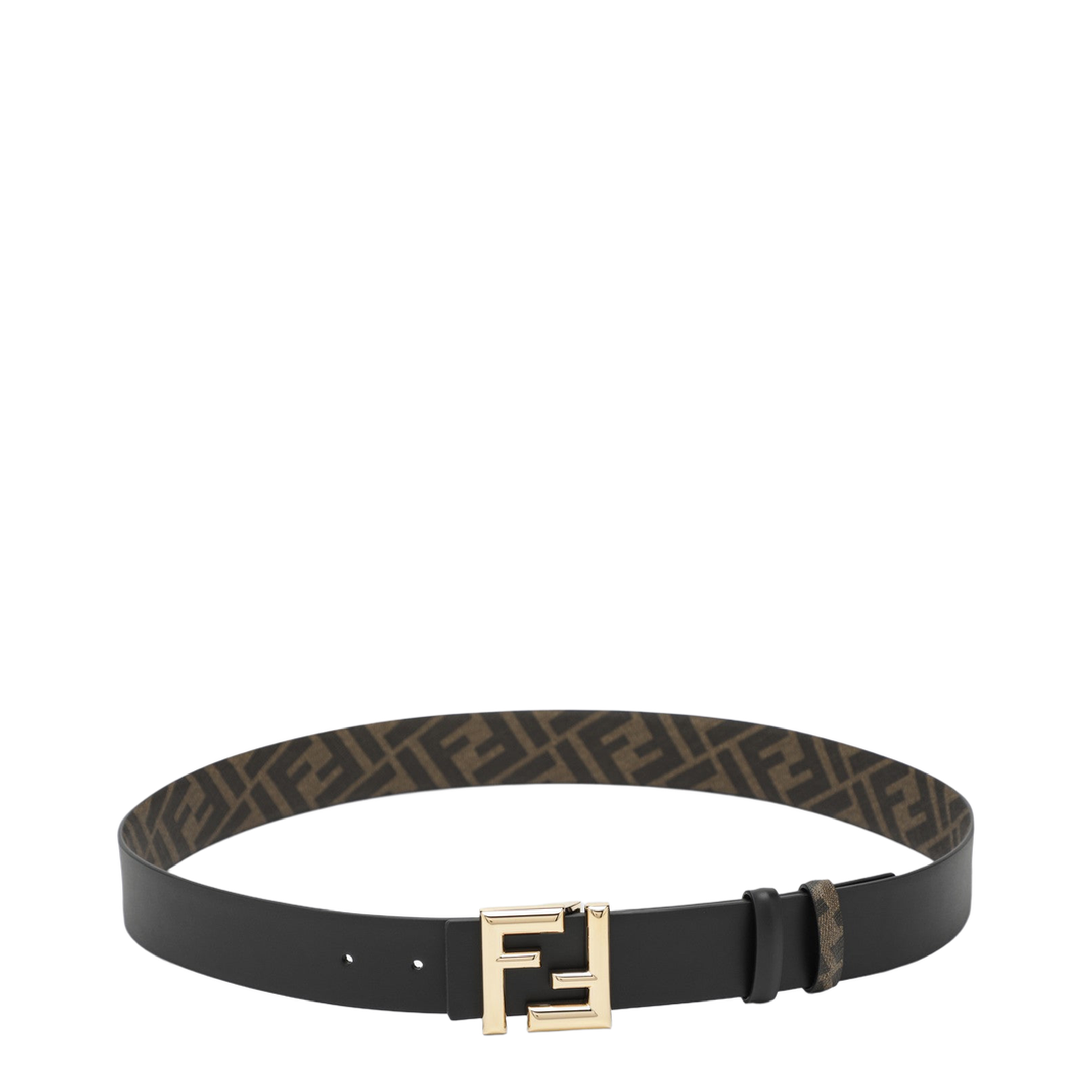 FF Rounded Belt Leather Black - Image 1