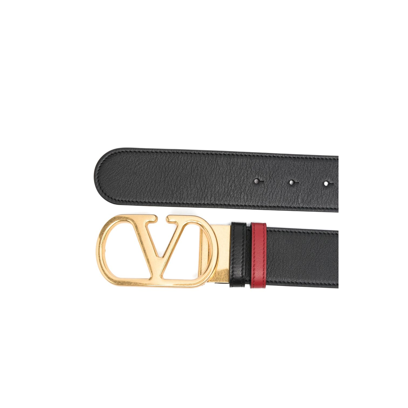 Vlogo Signature Leather Reversible Belt - Image 2