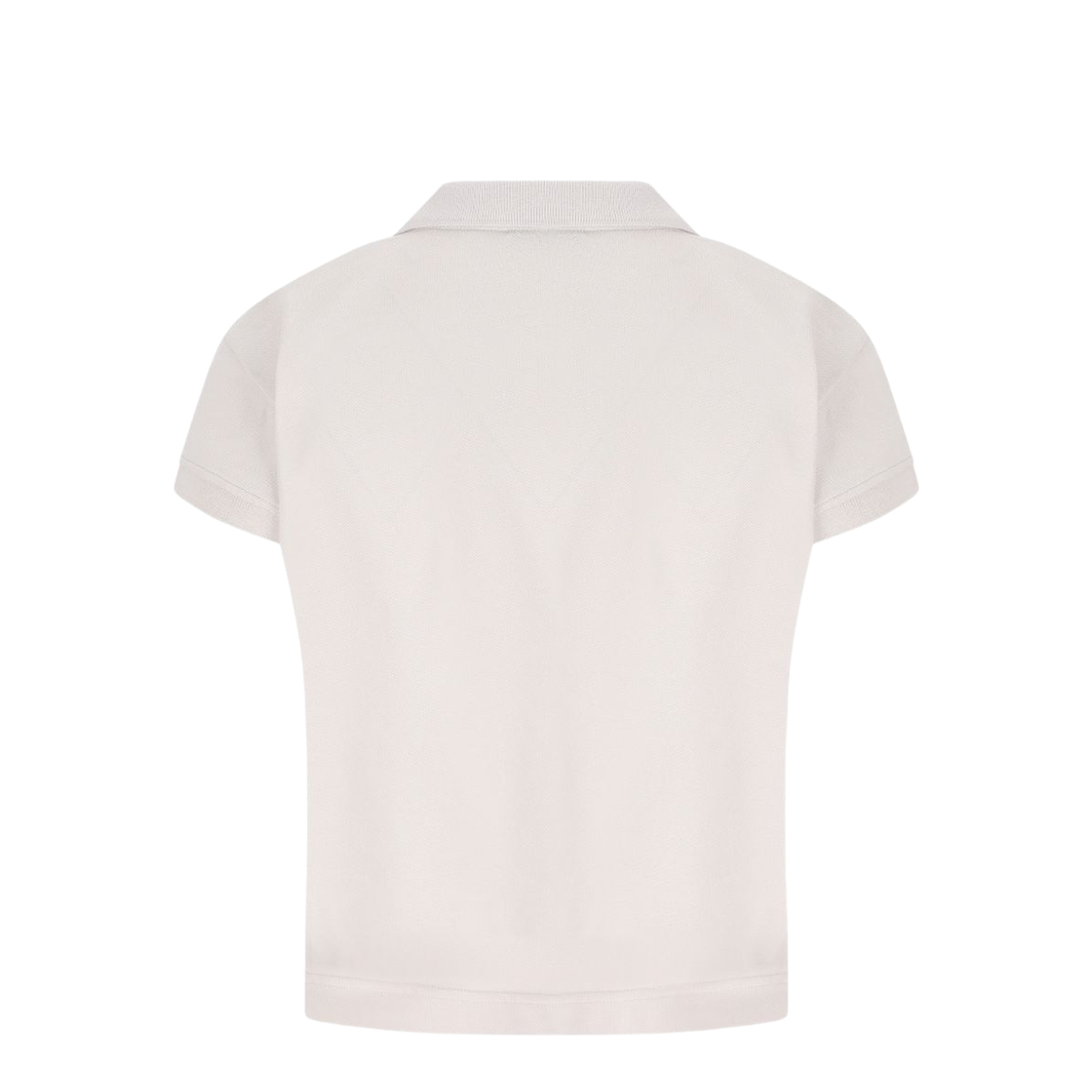 Cotton Pique Polo Shirt With Sport Icon Logo - Image 2