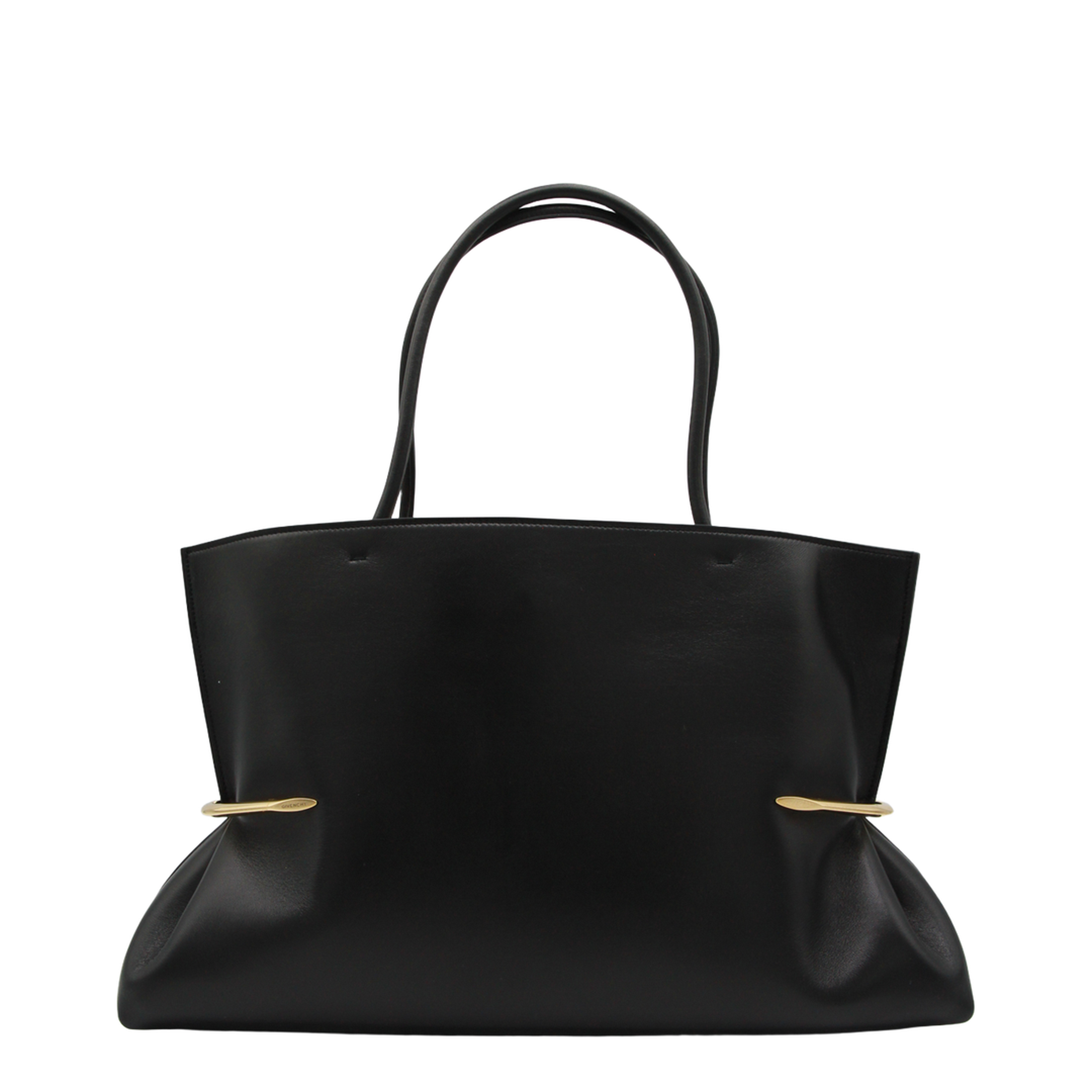 Pinch Nappa Leather Tote - Black - Image 1