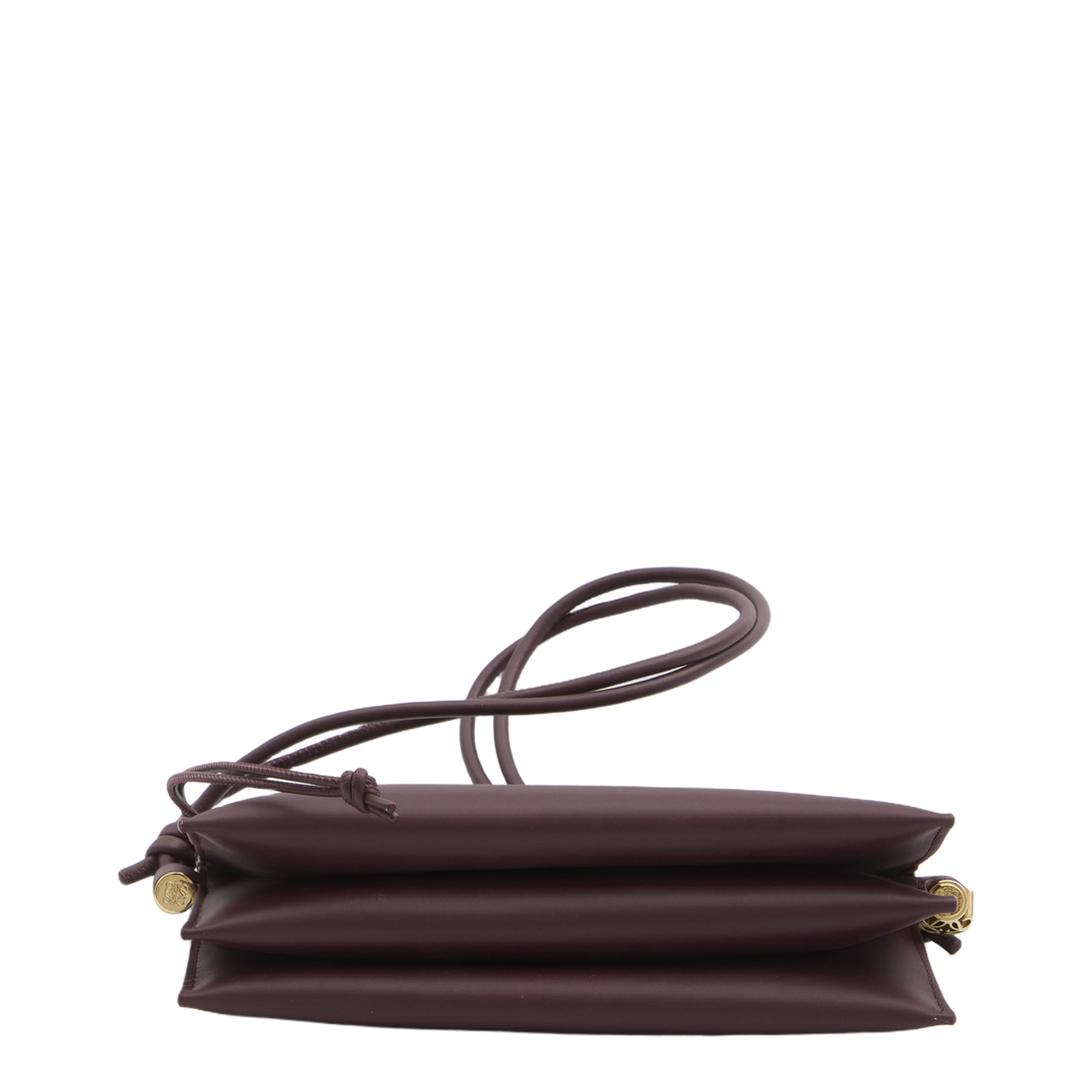 Joya Pouch In Nappa Calfskin - Dark Burgundy - Image 3
