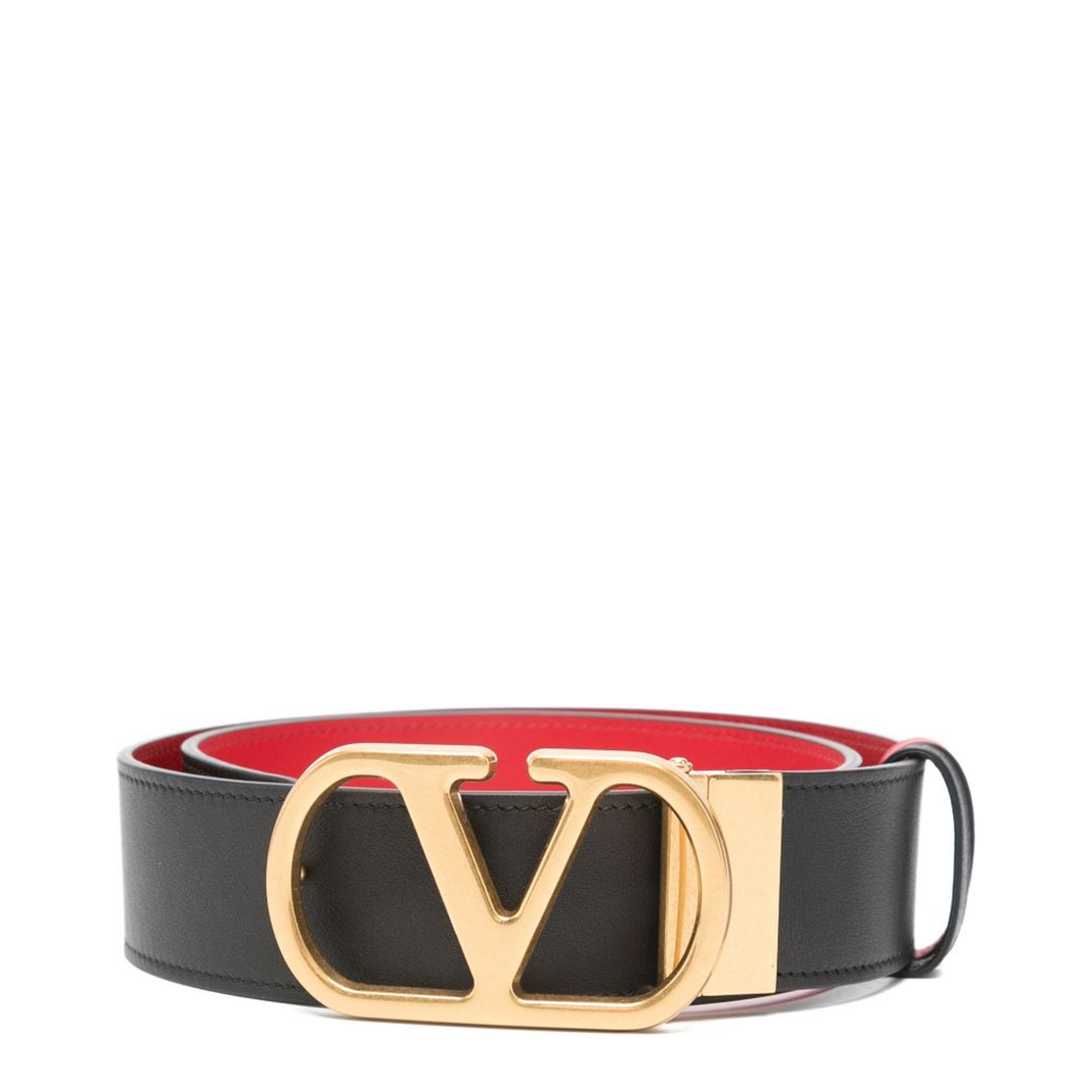 Vlogo Signature Leather Belt - Image 1