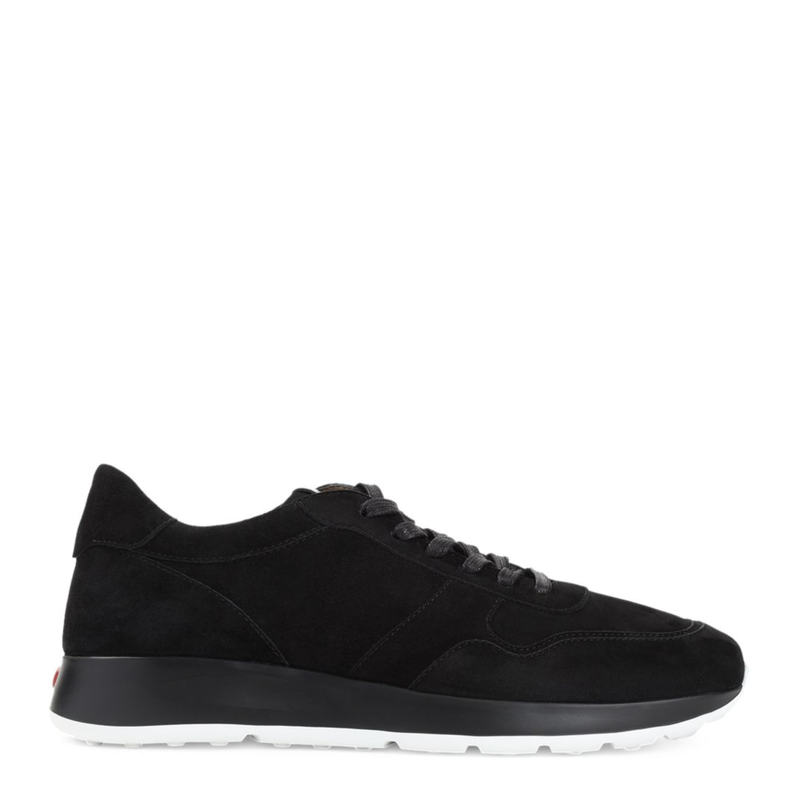 Black Lace-Up Fastening Shoes - Image 1