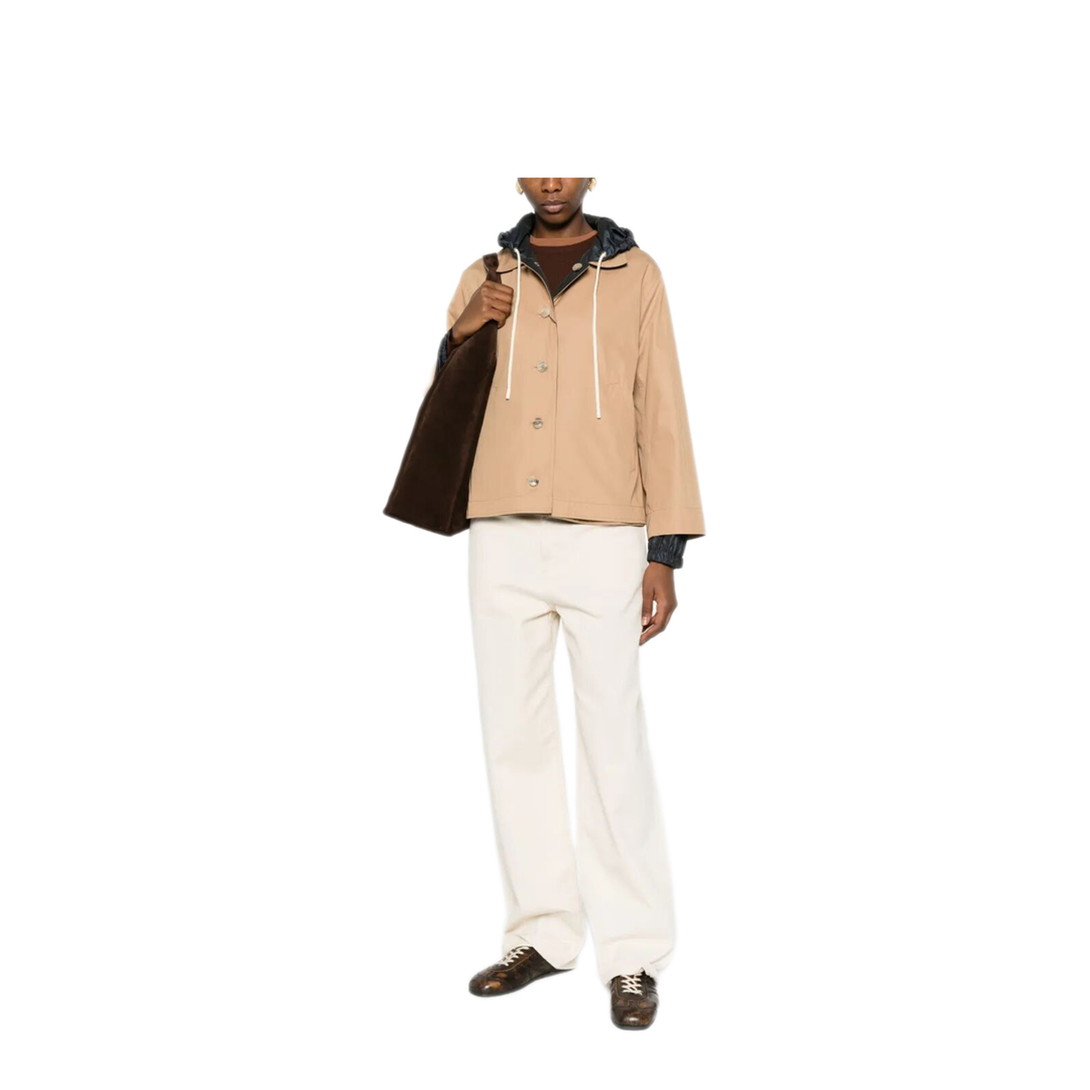 Reversible Gabardine Short Jacket - Image 2