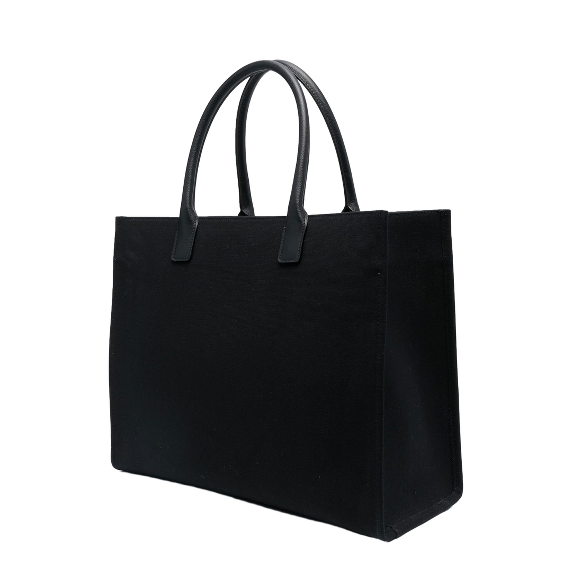 La Medusa Large Canvas Tote - Black + Gold - Image 3