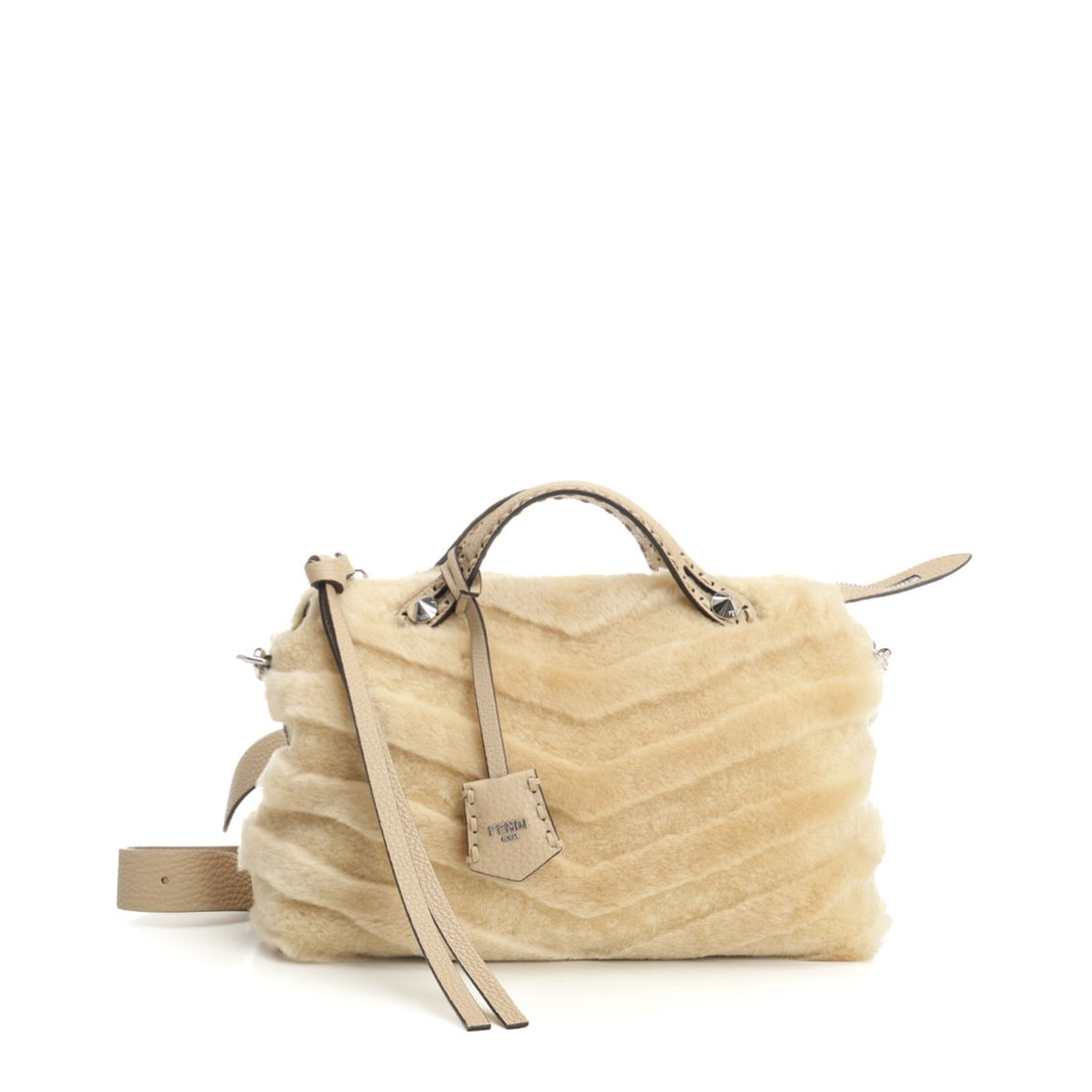 By The Way Selleria Medium Fur Beige - Image 1