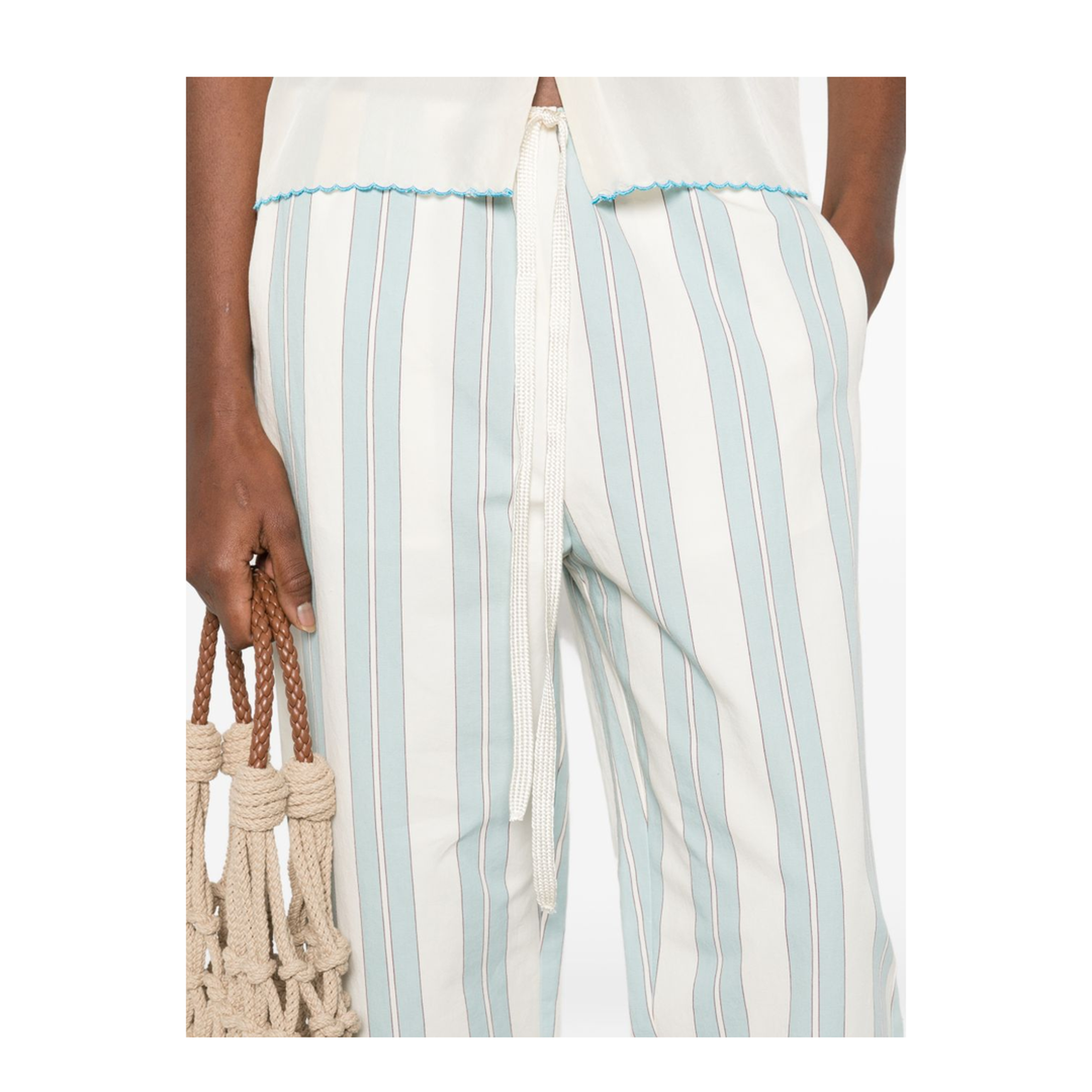 Trousers Clear Blue - Image 2