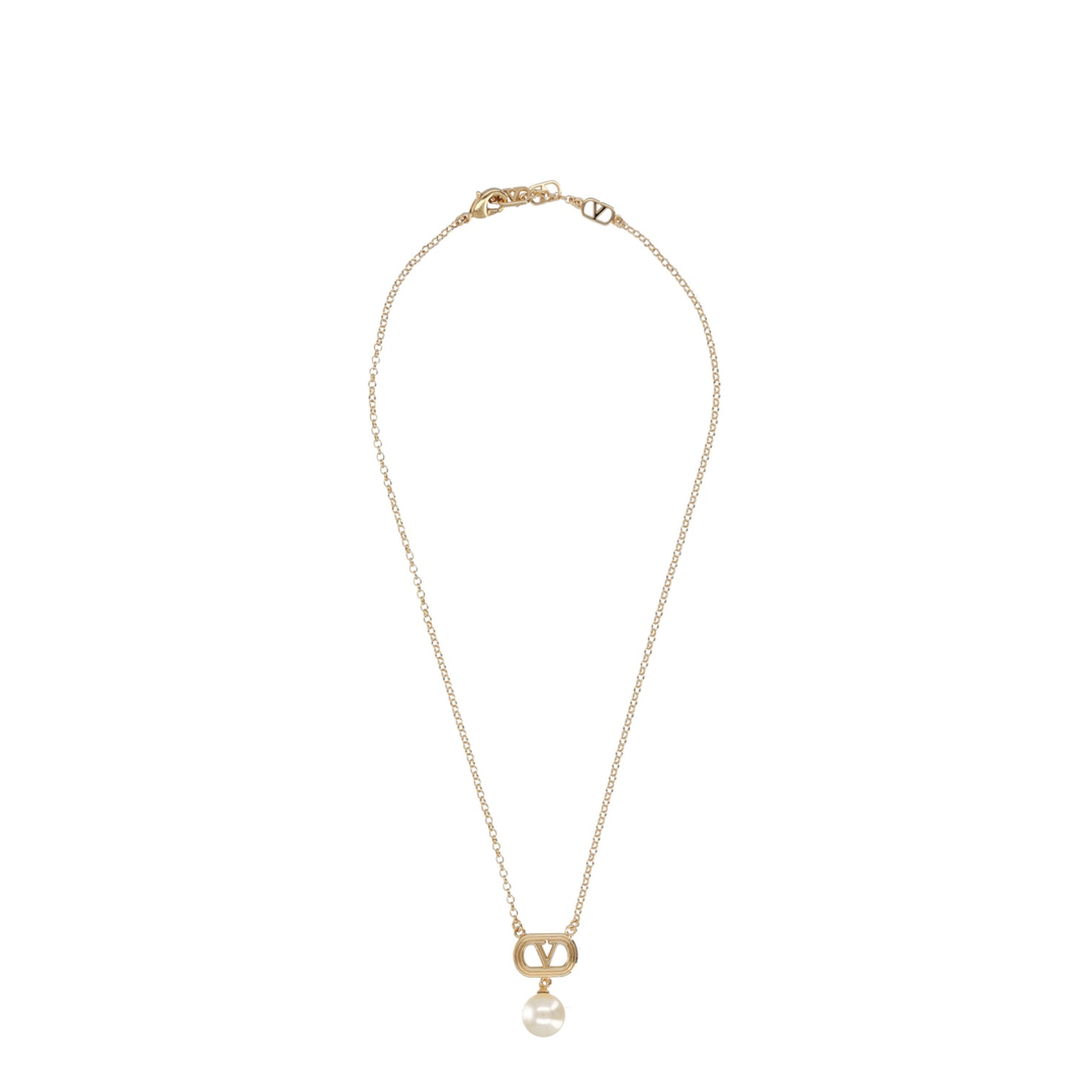 Ovalette Necklace with Logo - Image 1