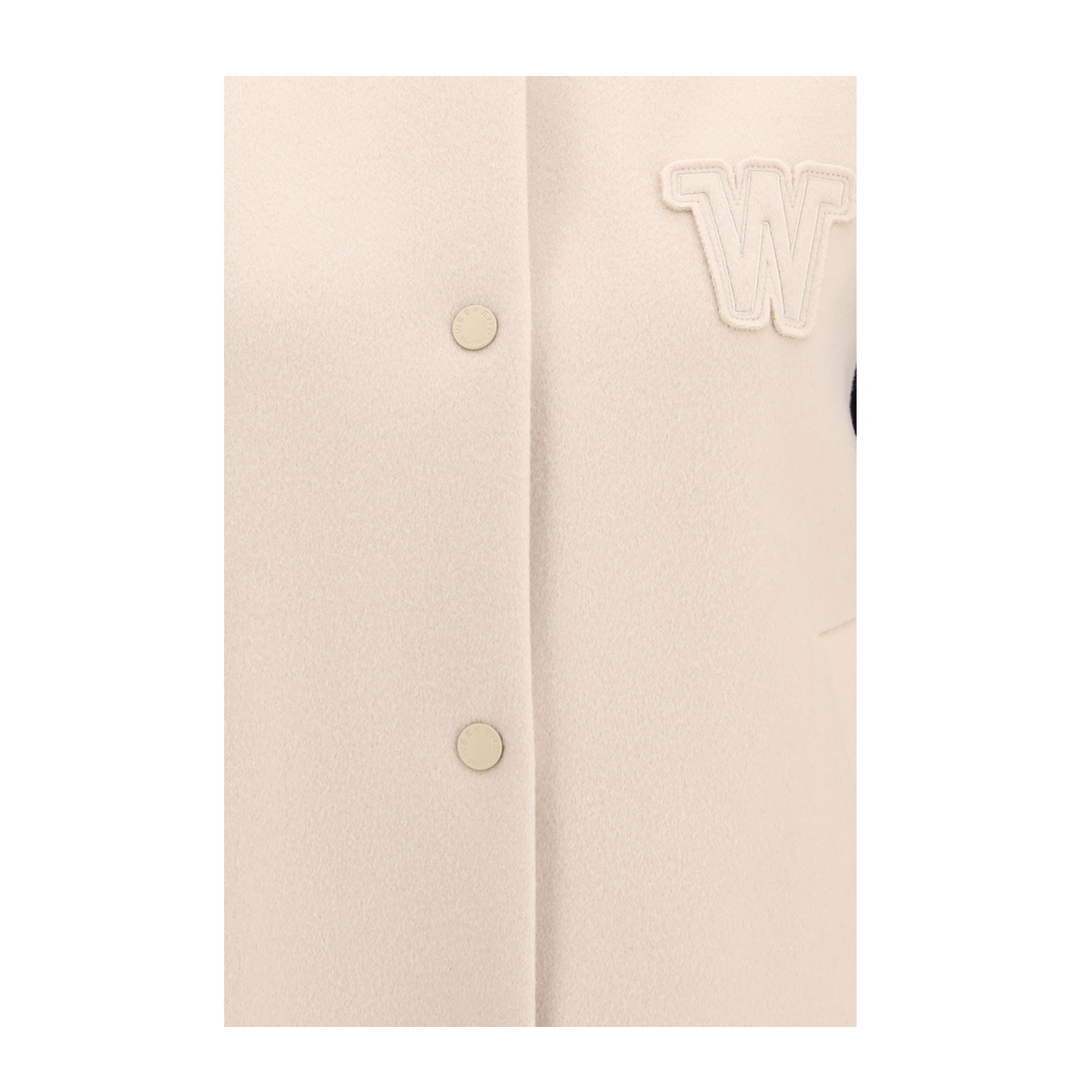 Oversized Bomber in Double Wool - Image 3