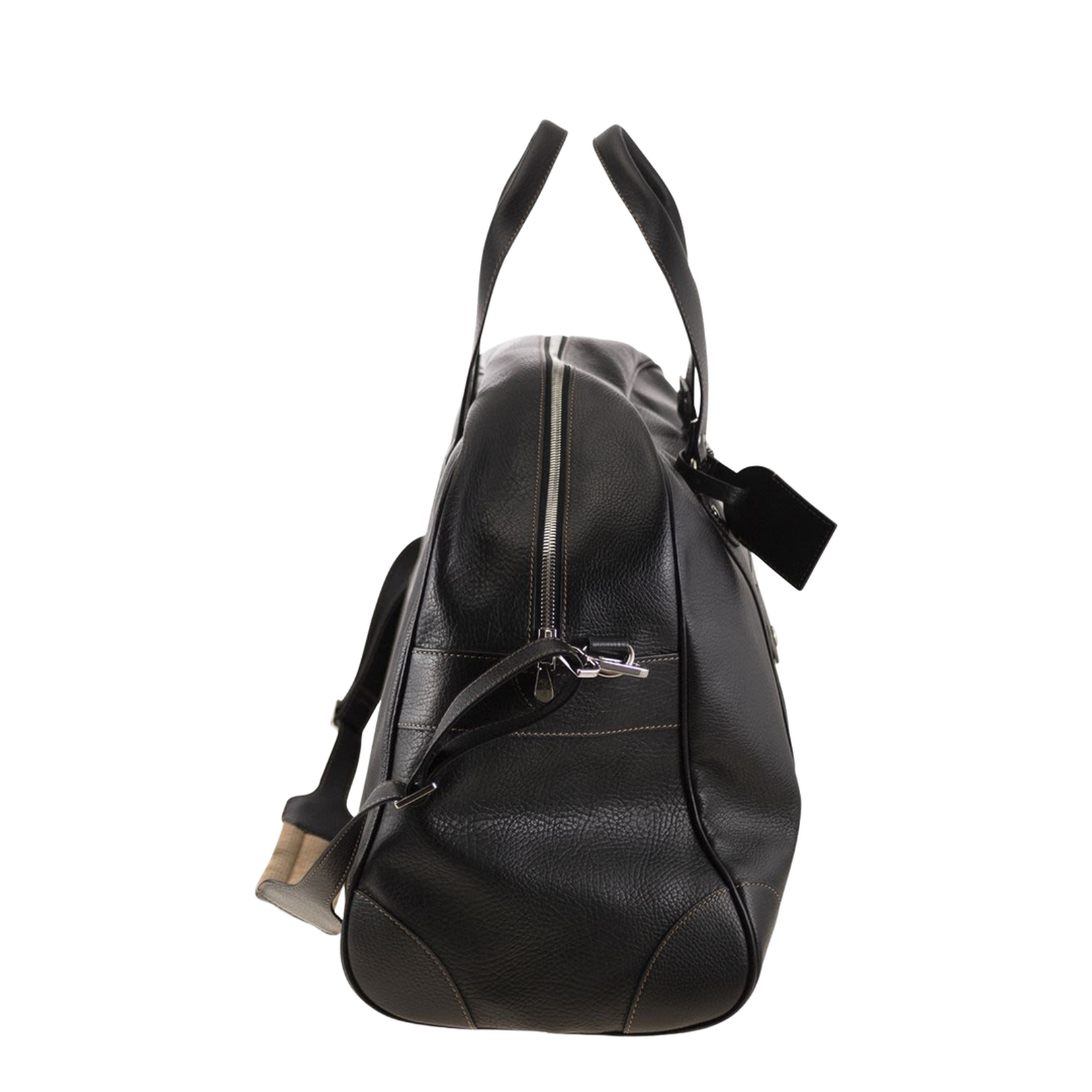 Grained Calfskin Weekender Bag - Image 3