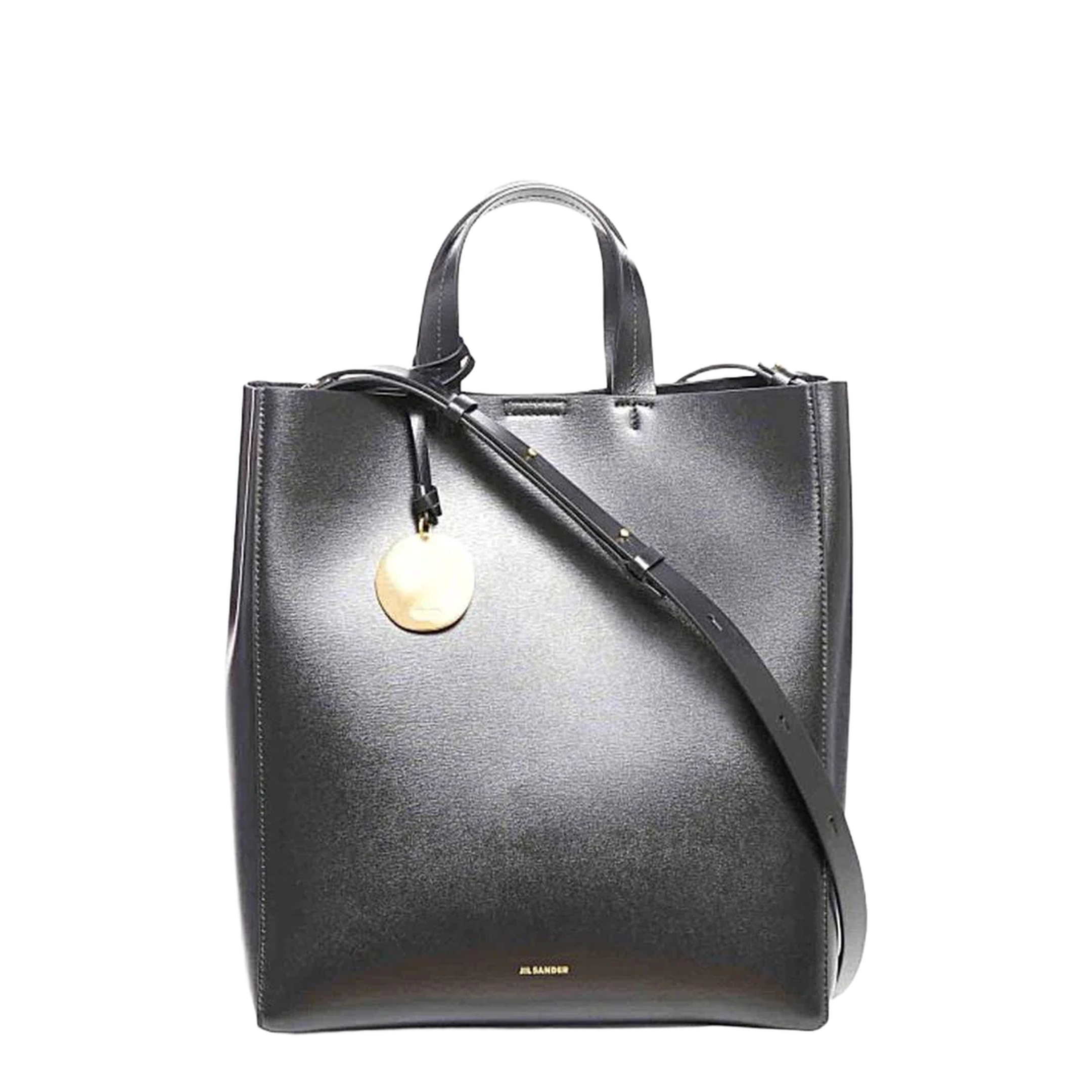 Bone Tote Bag Black - Image 1