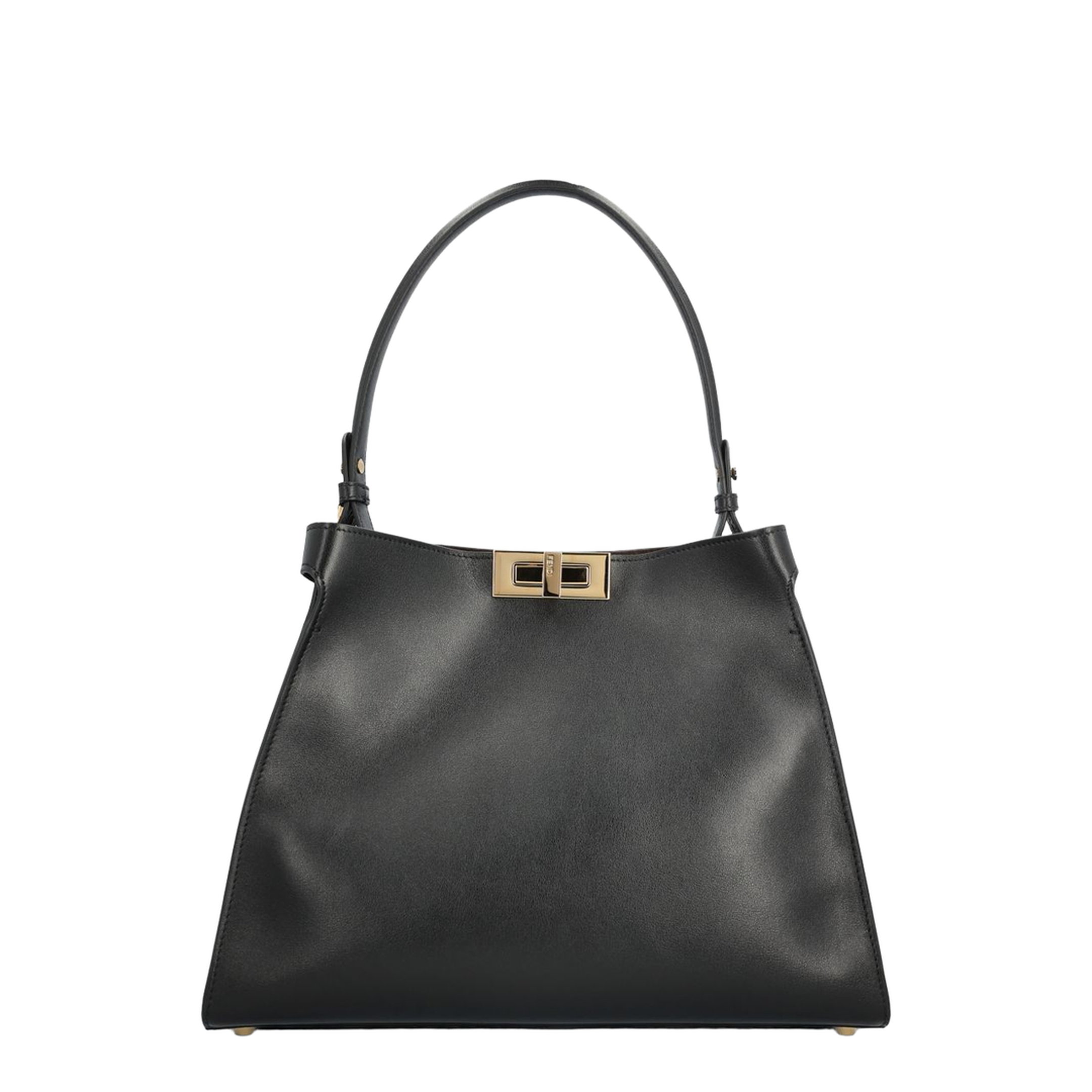 Way Medium Leather Shoulder Bag - Black - Image 1