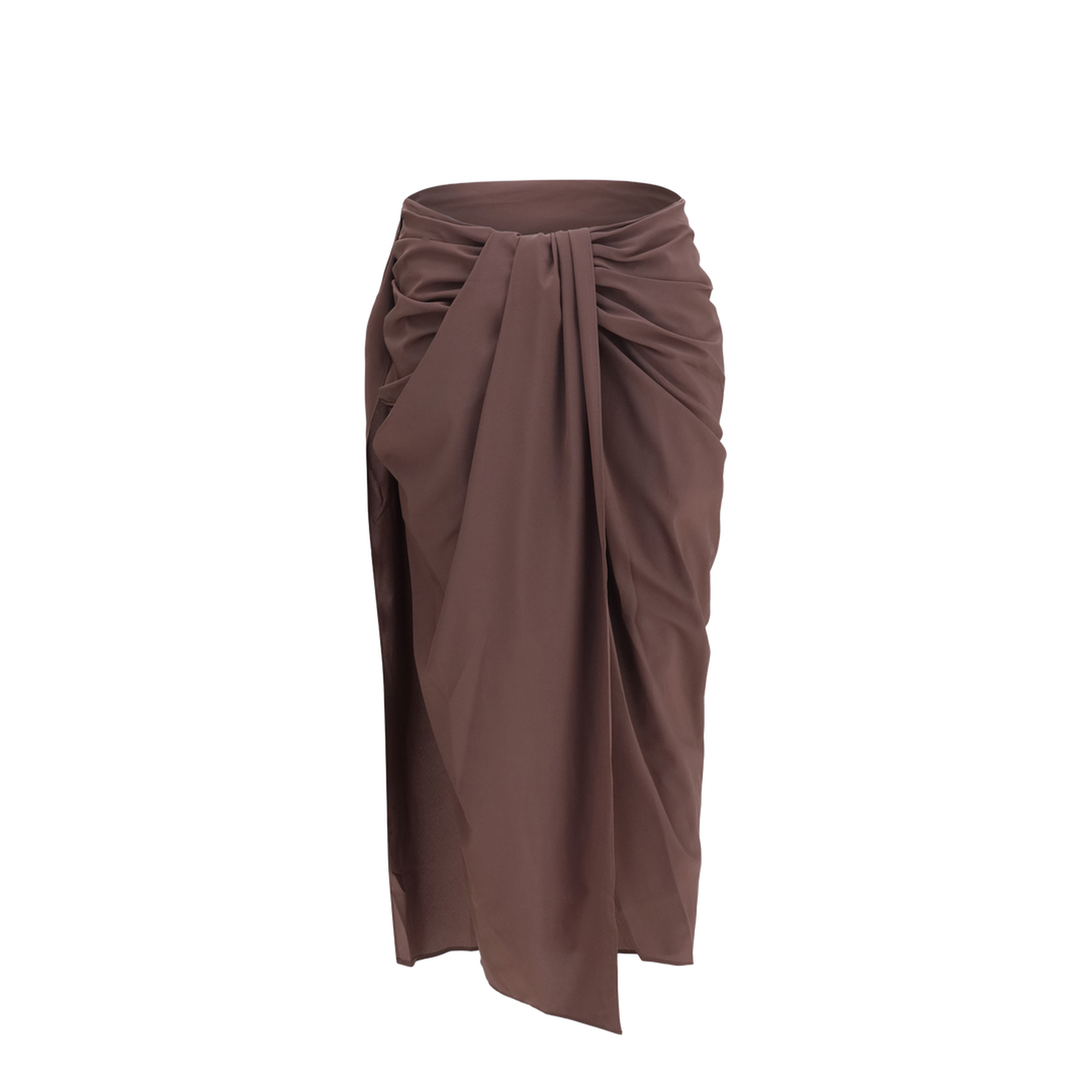 Pareo Skirt in Stretch Muslin - Image 1
