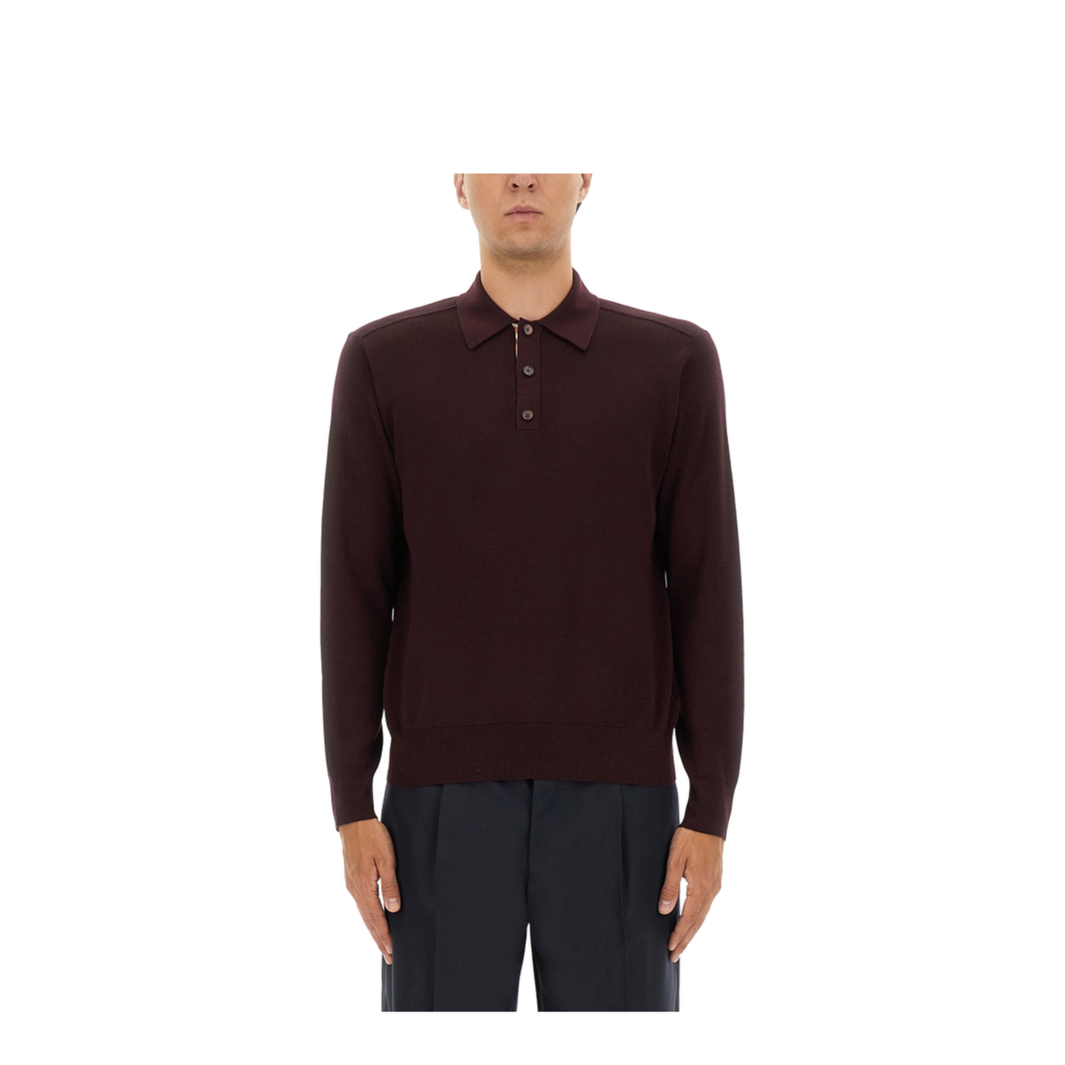 Wool Polo Shirt - Image 1