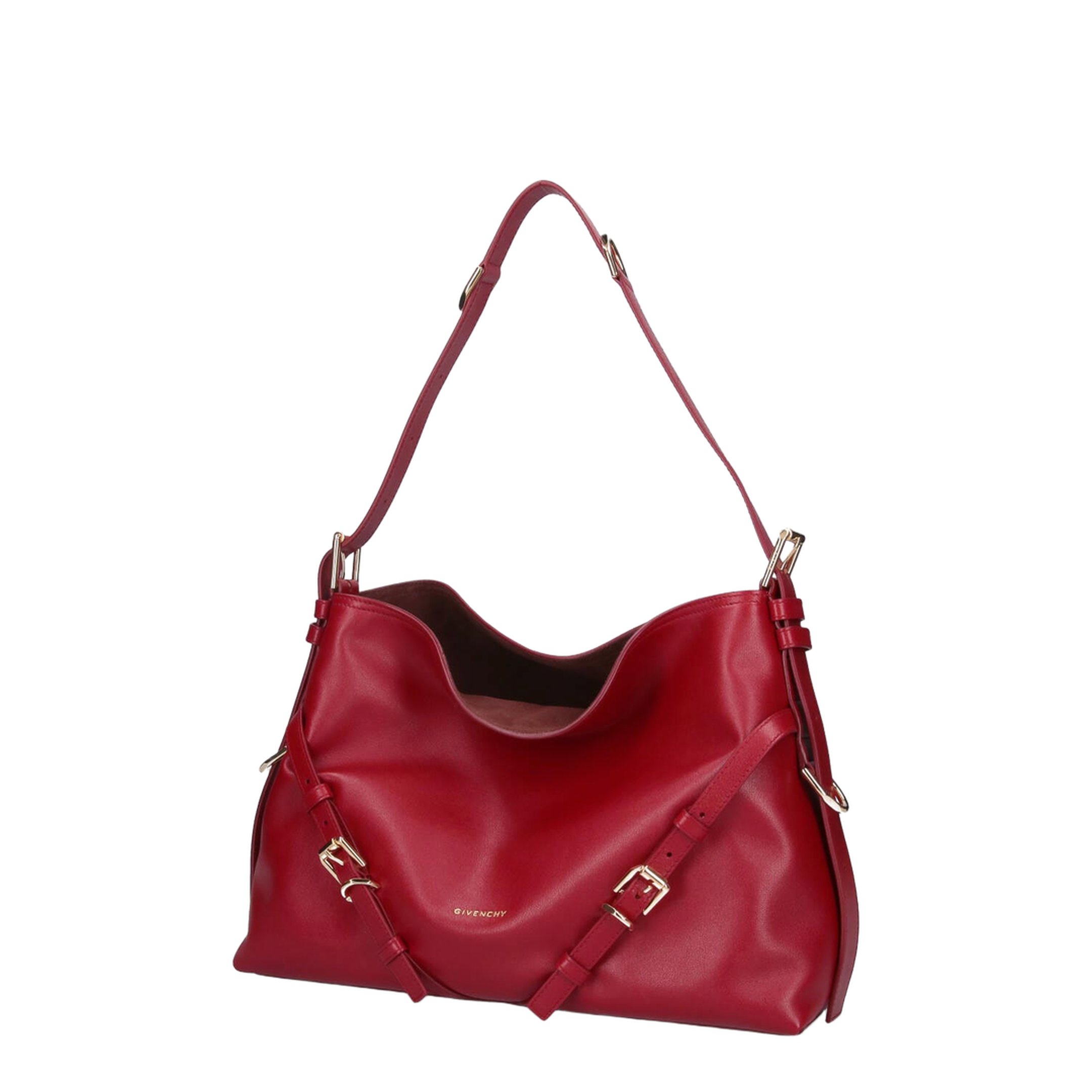 Medium Voyou Bag in Shiny Leather - Image 2
