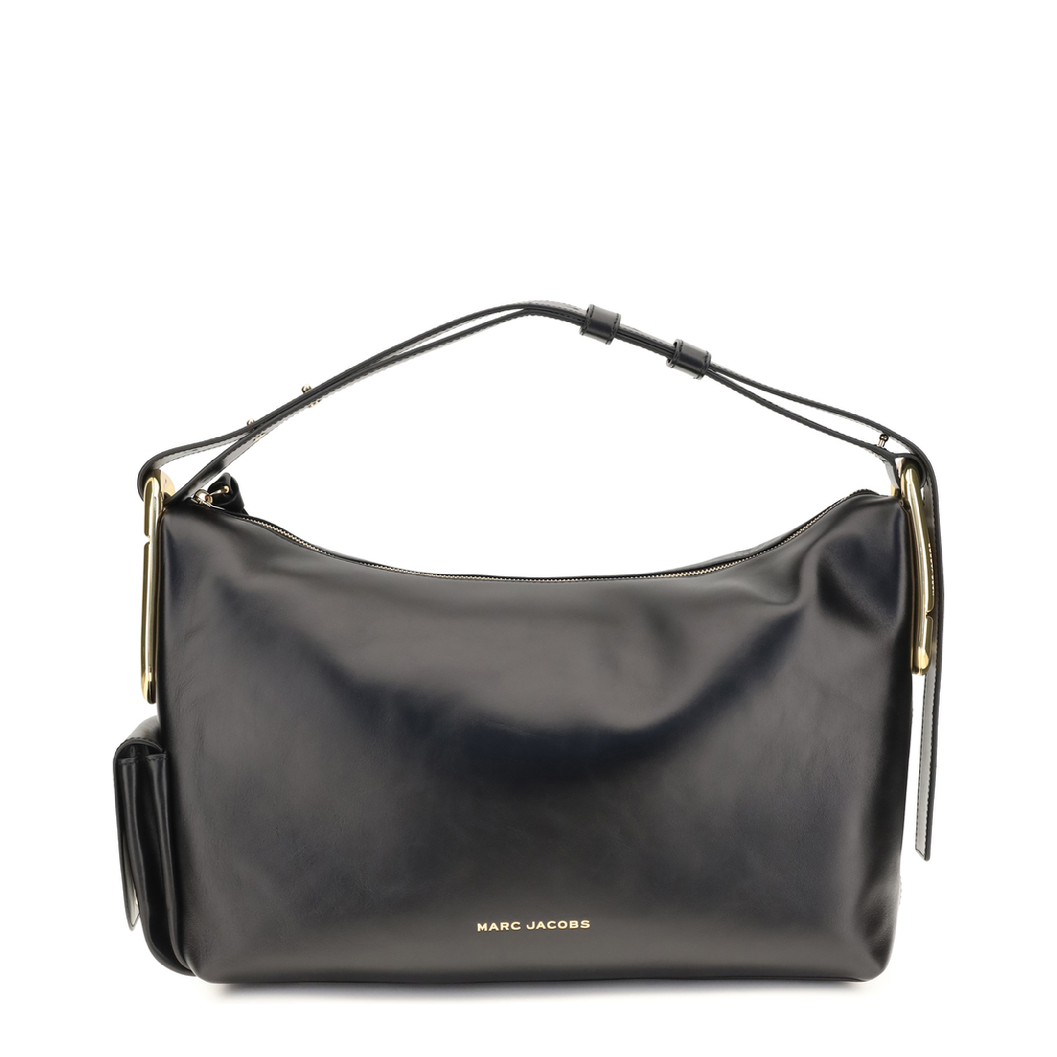Scene Large Calf Leather Shoulder Bag - Cloud White - Image 1