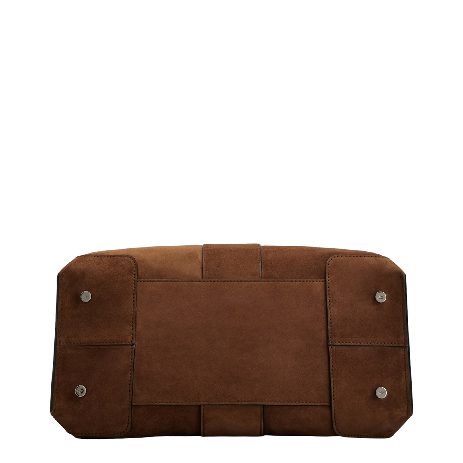 Viv' Choc Medium Shopping Bag in Suede - Image 5