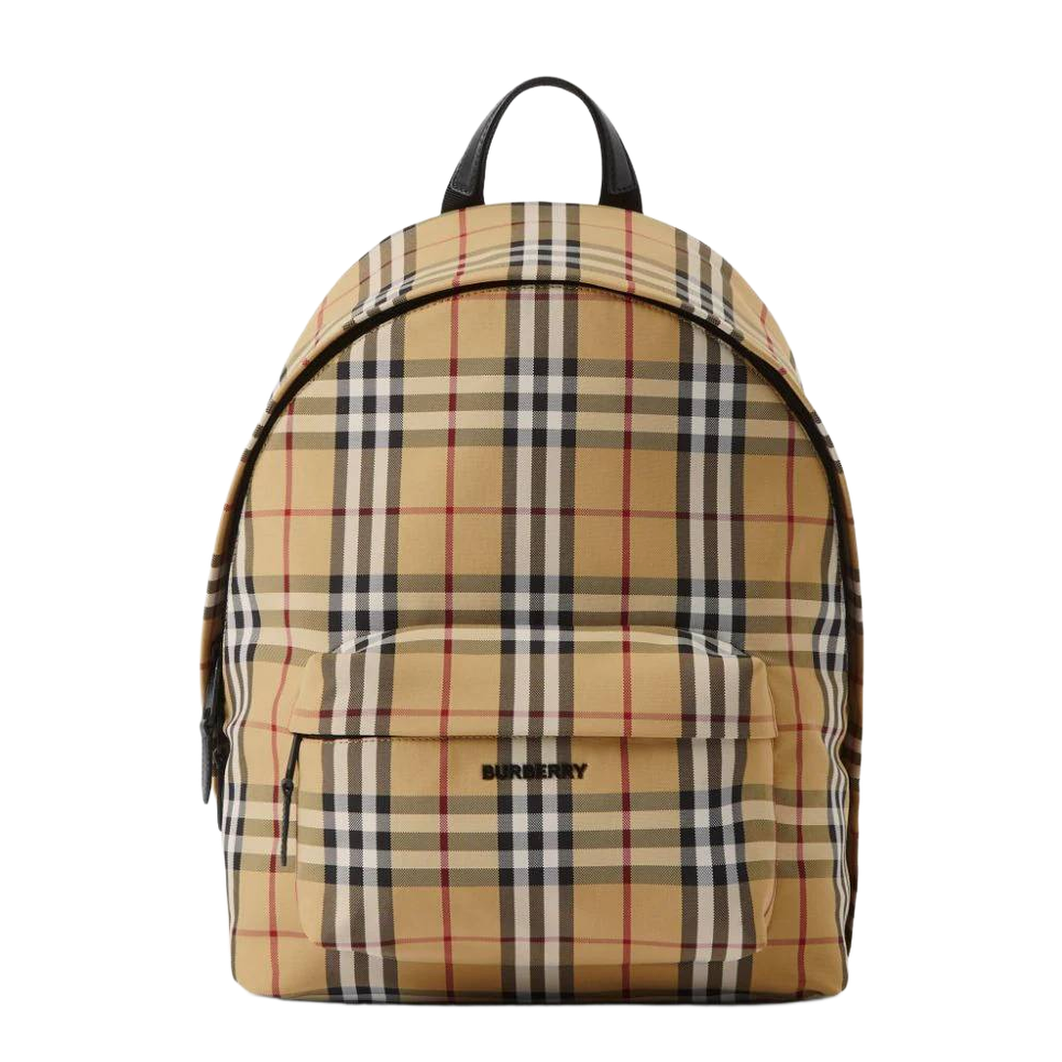 Jett Canvas Backpack - Archive Beige/Multicolour (Vintage Check) - Image 1