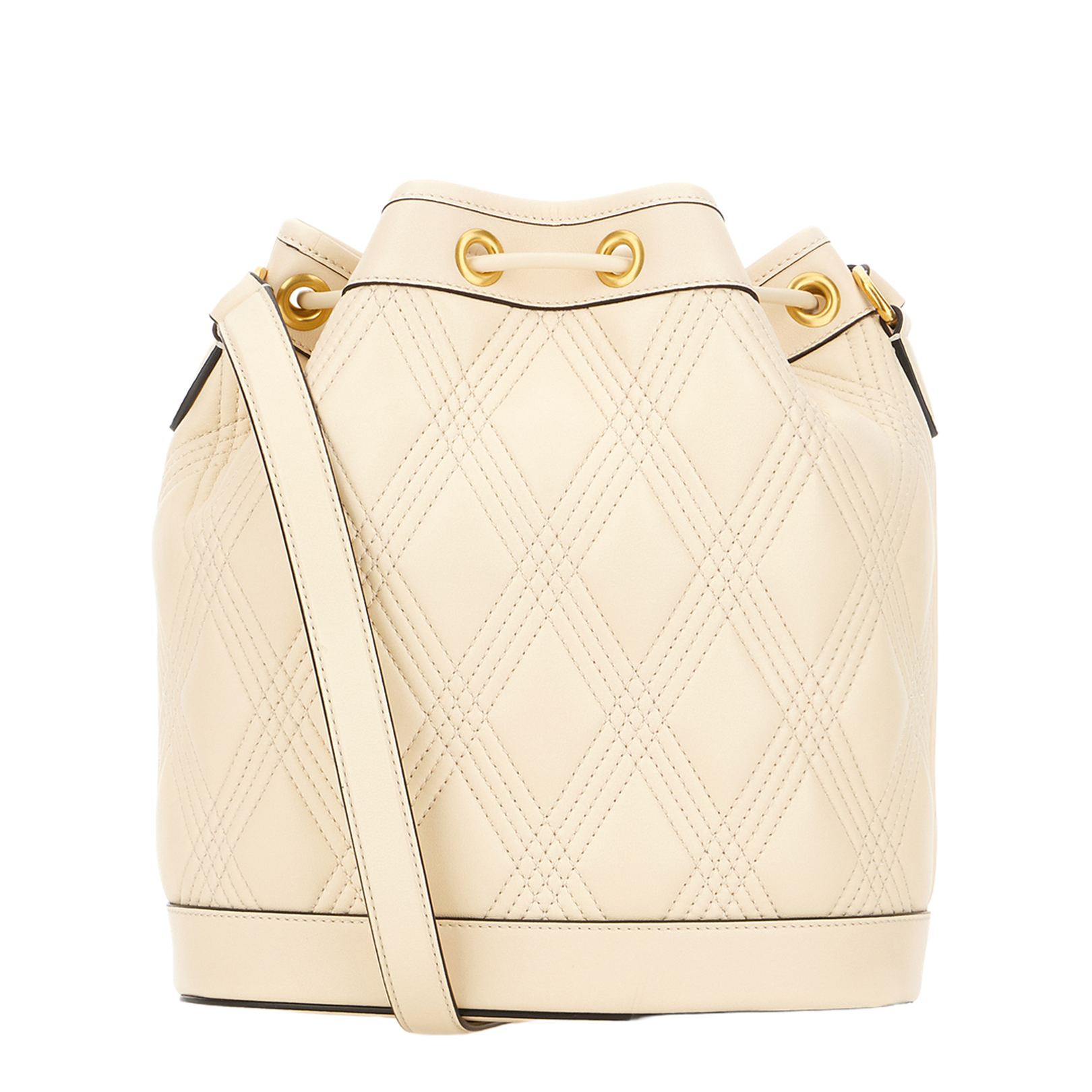 Ivory Leather Crossbody Bag - Image 3