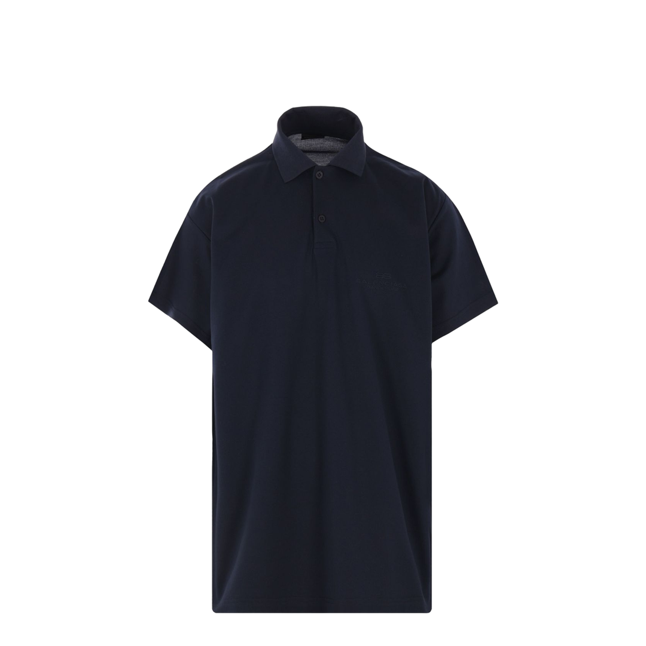 Interwined Cotton Polo Shirt - Image 1