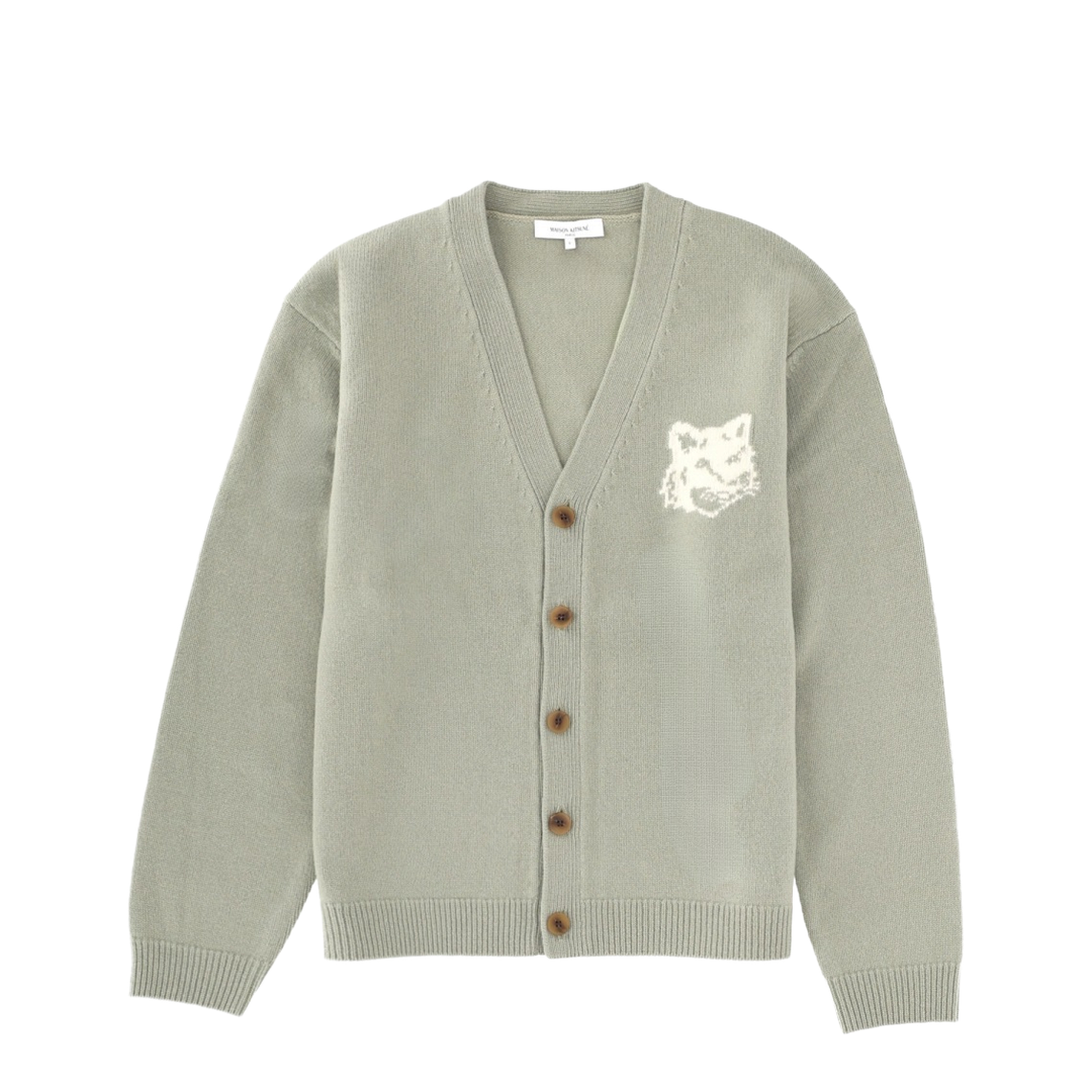 "FOX HEAD" CARDIGAN - Image 1