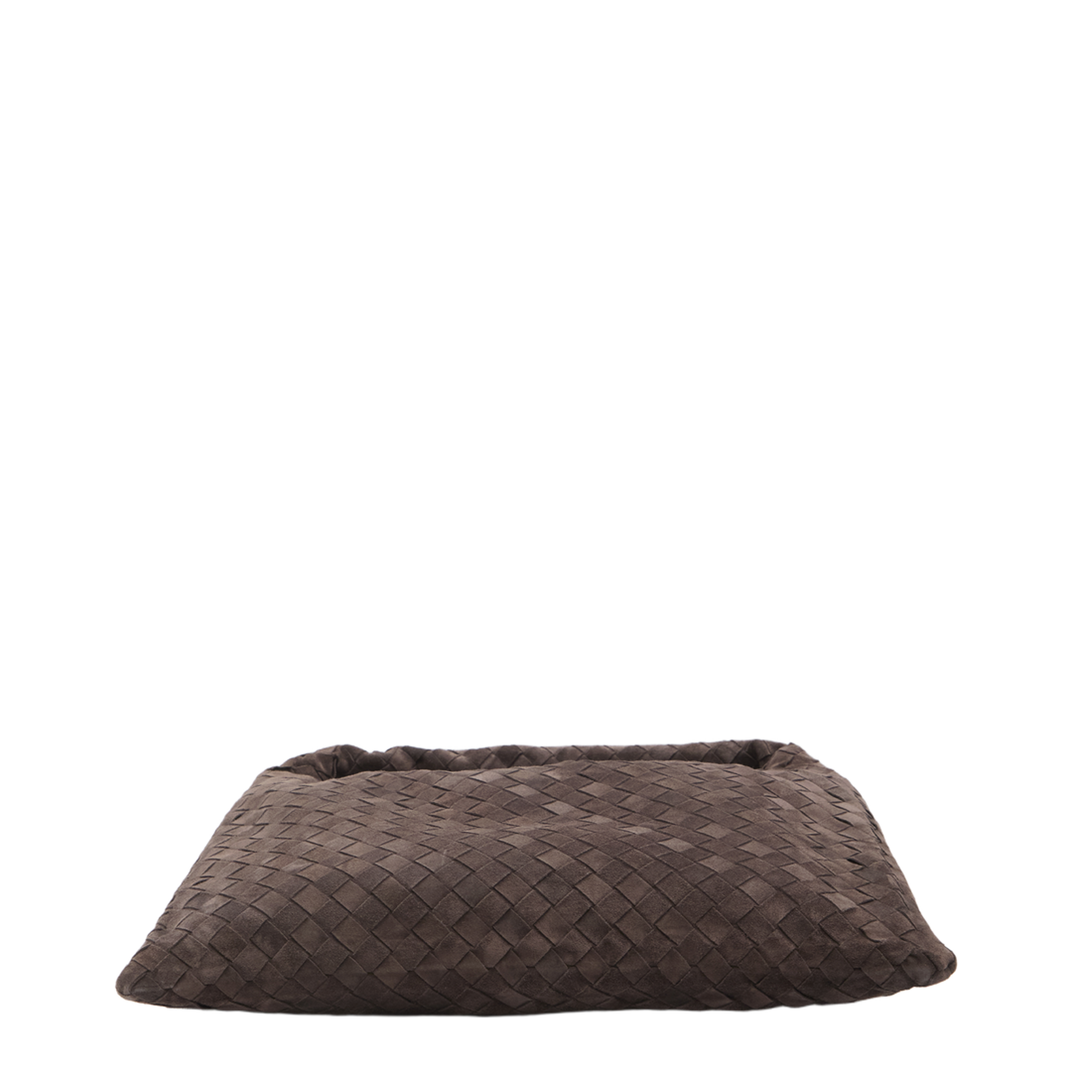 Hop Medium Suede Leather Hobo Bag - Fondant - Image 3