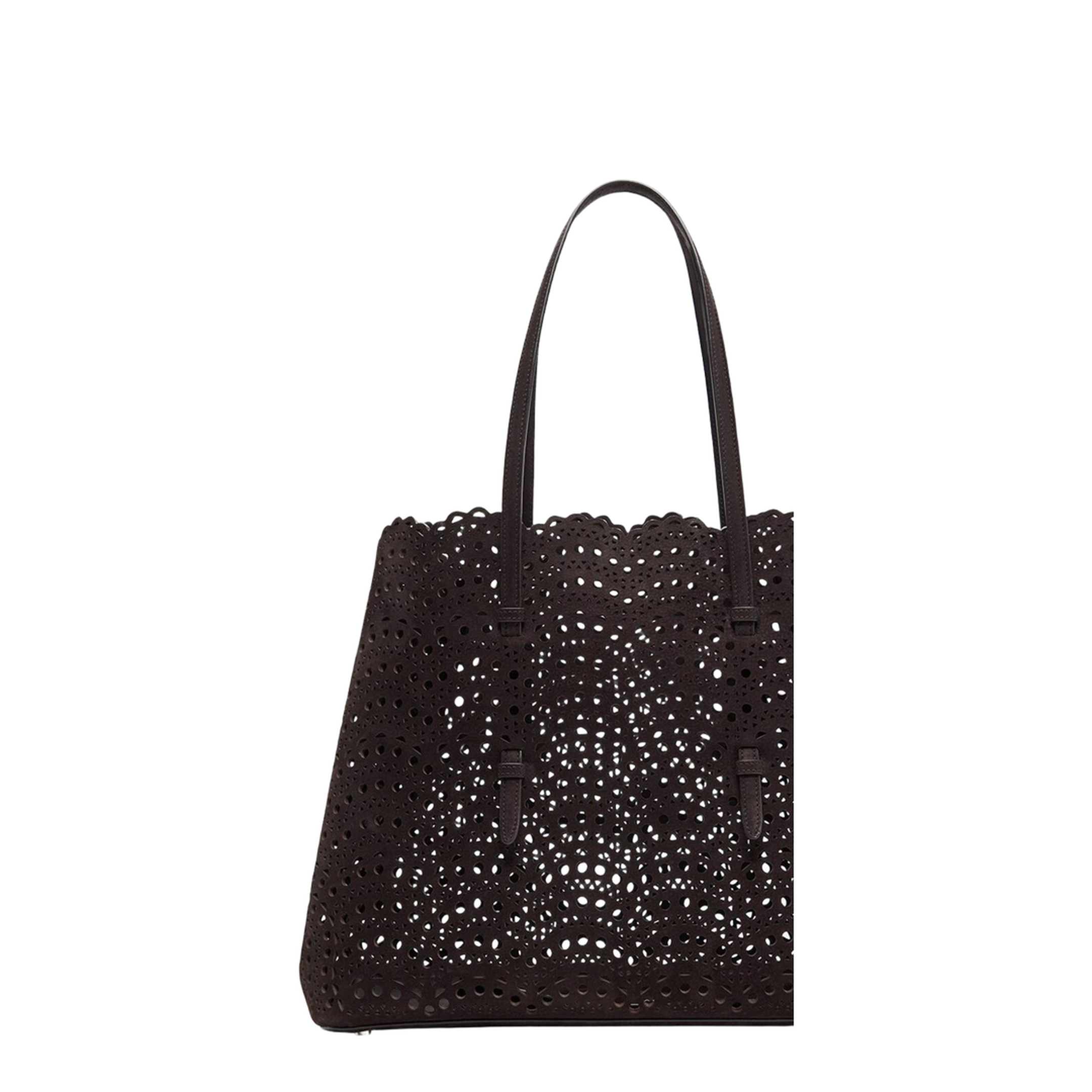 Mina 37 Calf Nubuck Tote - Vienne Wave Nubuck - Image 2