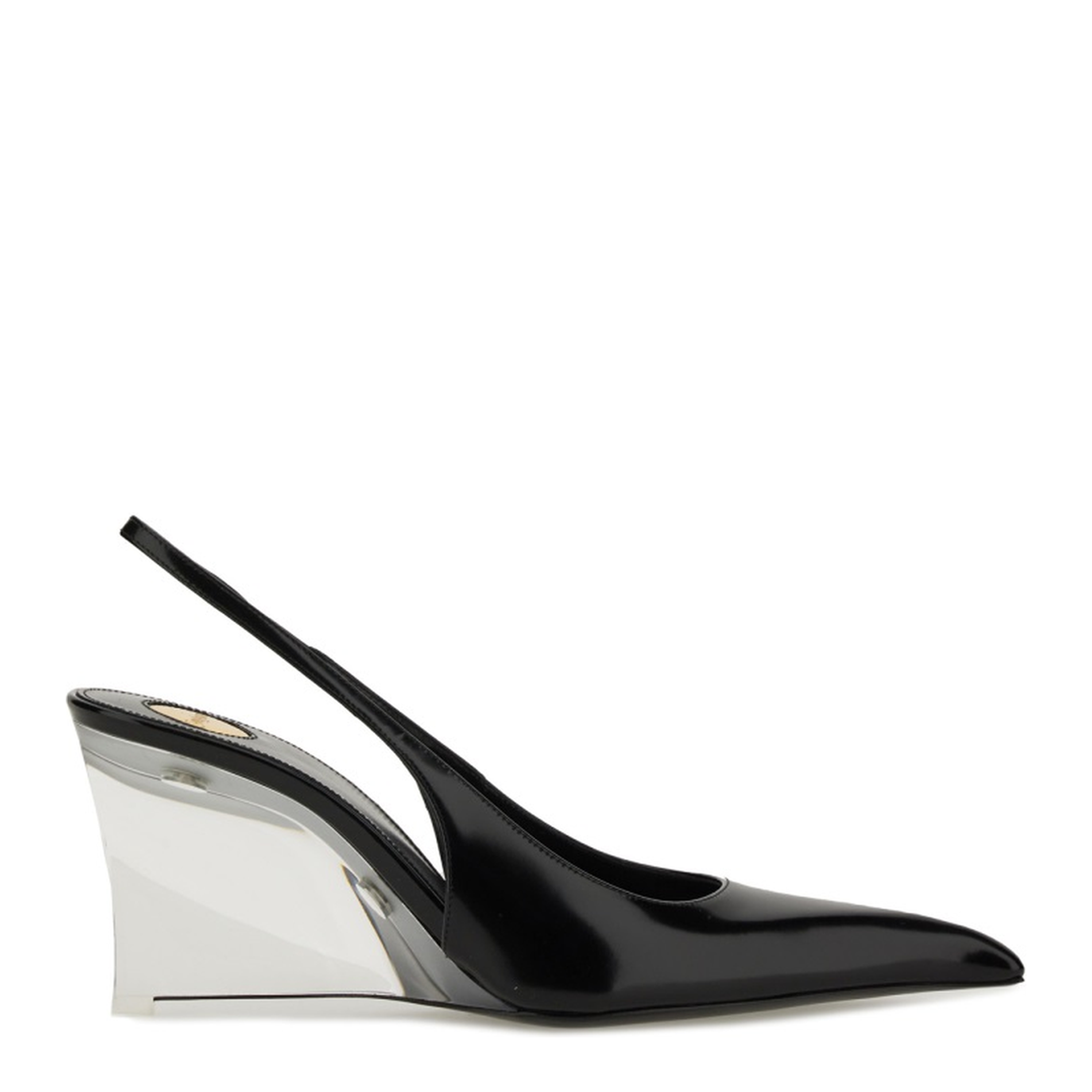 Leather Miller Wedges - Image 1