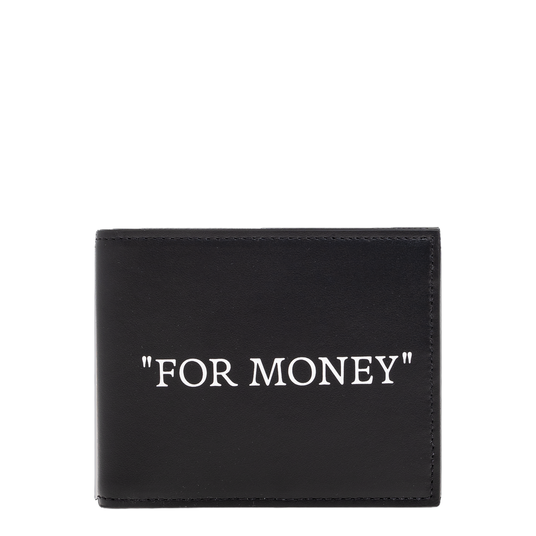 Quote Bifold Wallet - Black - Image 4