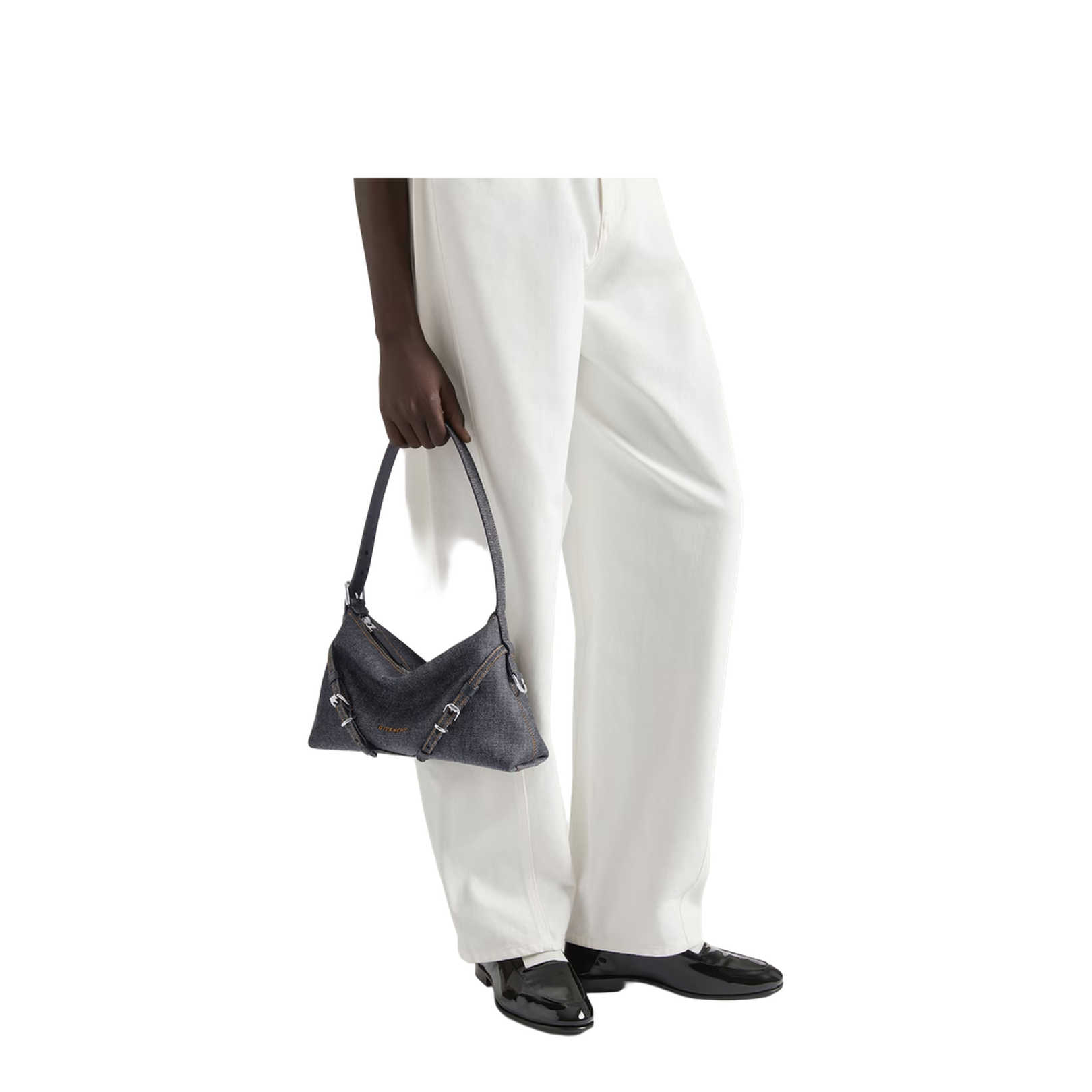 Mini Voyou Bag in Denim - Image 5